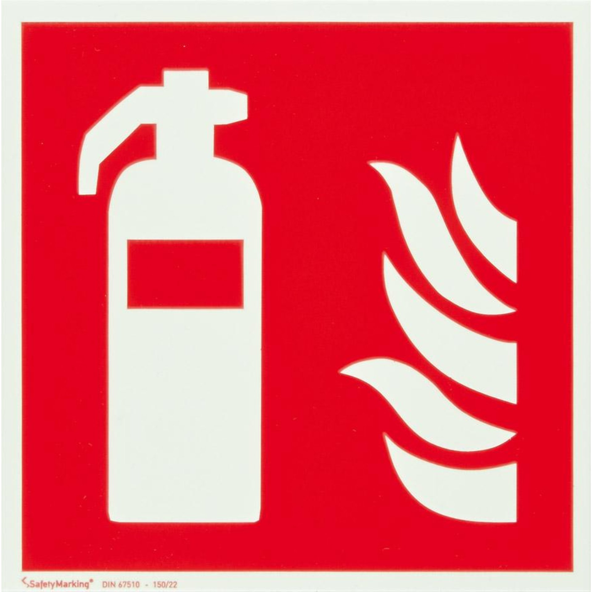 Brandschutzschild, Feuerlöschgerät