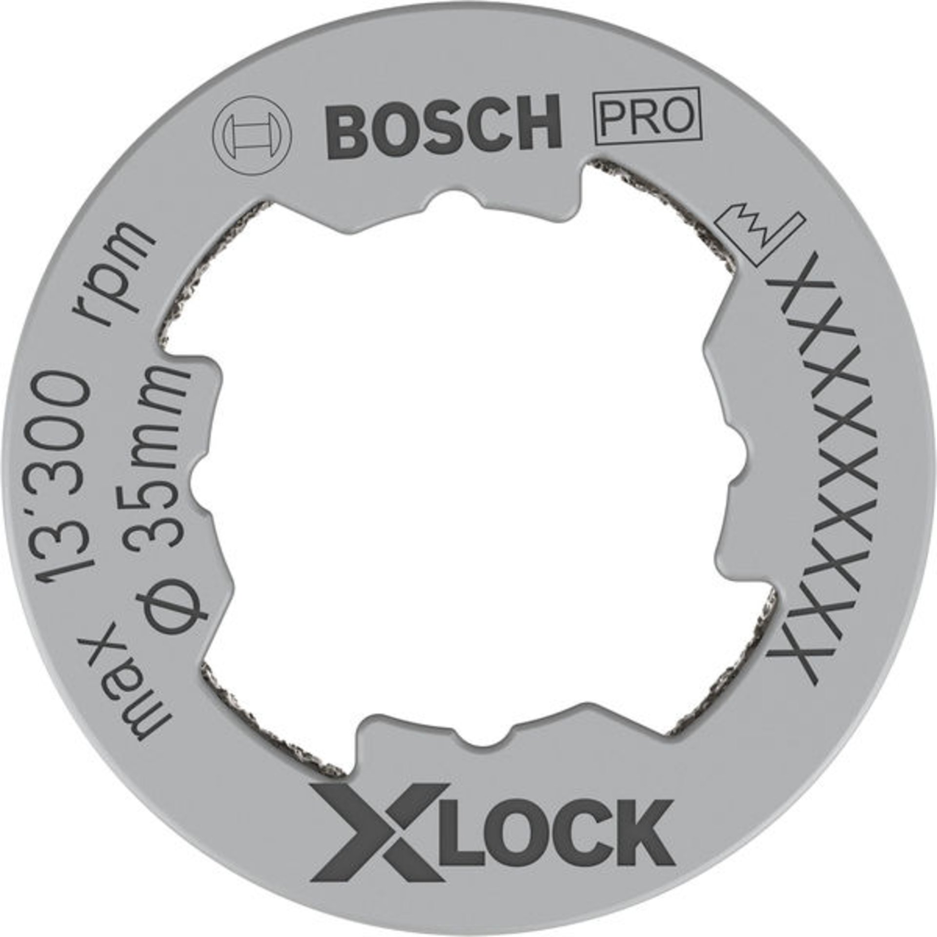 PRO Ceramic dry Trockenbohrkrone, 35 x 35 mm, X-Lock
