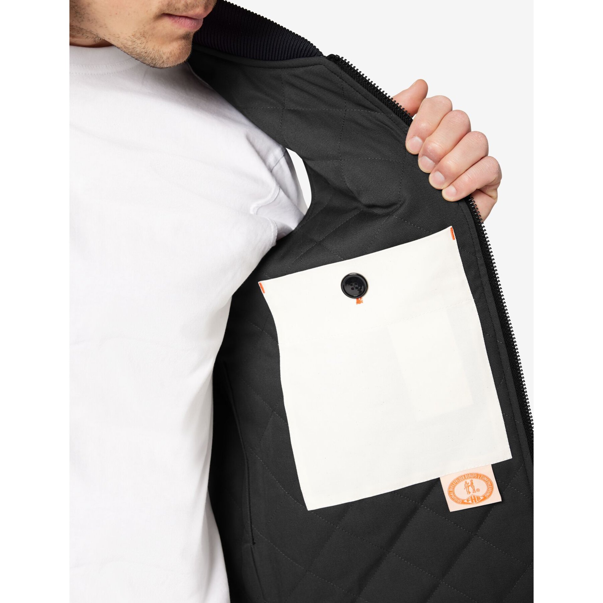 FIETE Arbeitsweste schwarz 52
