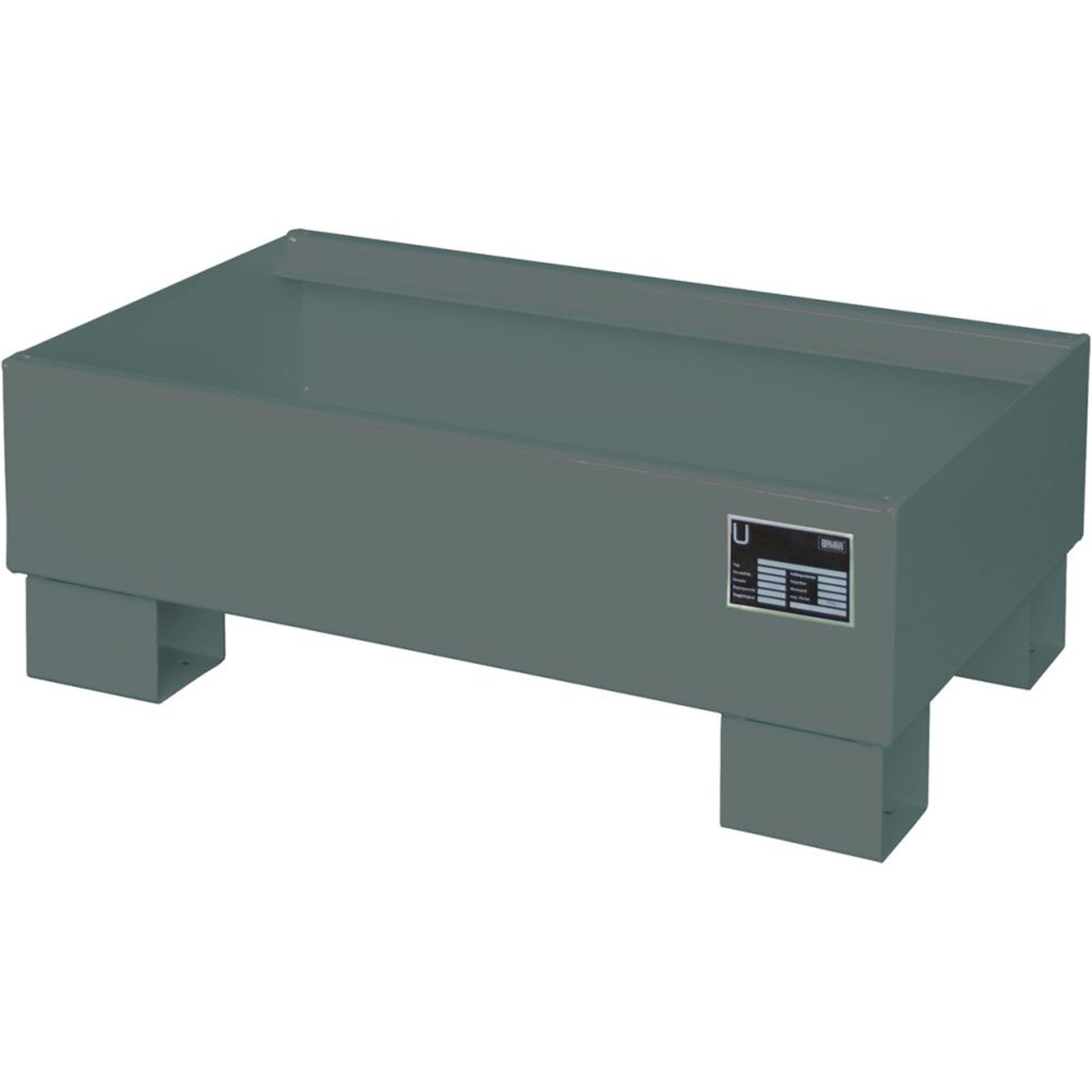 Auffangwanne ohne GR 800x500x290 lack