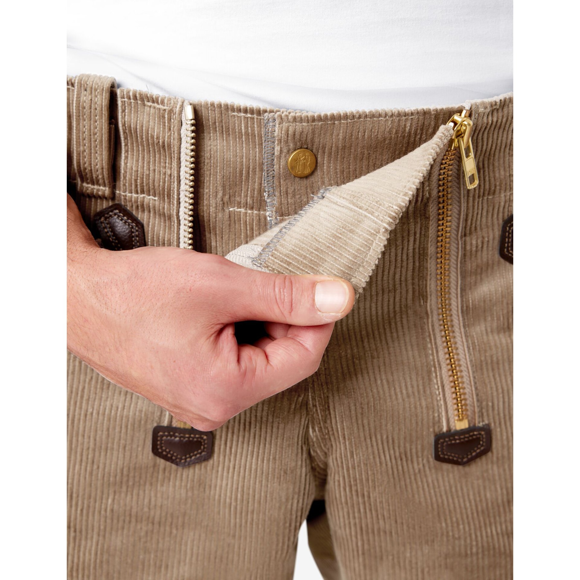 CORD Zunfthose Genuacord beige 66