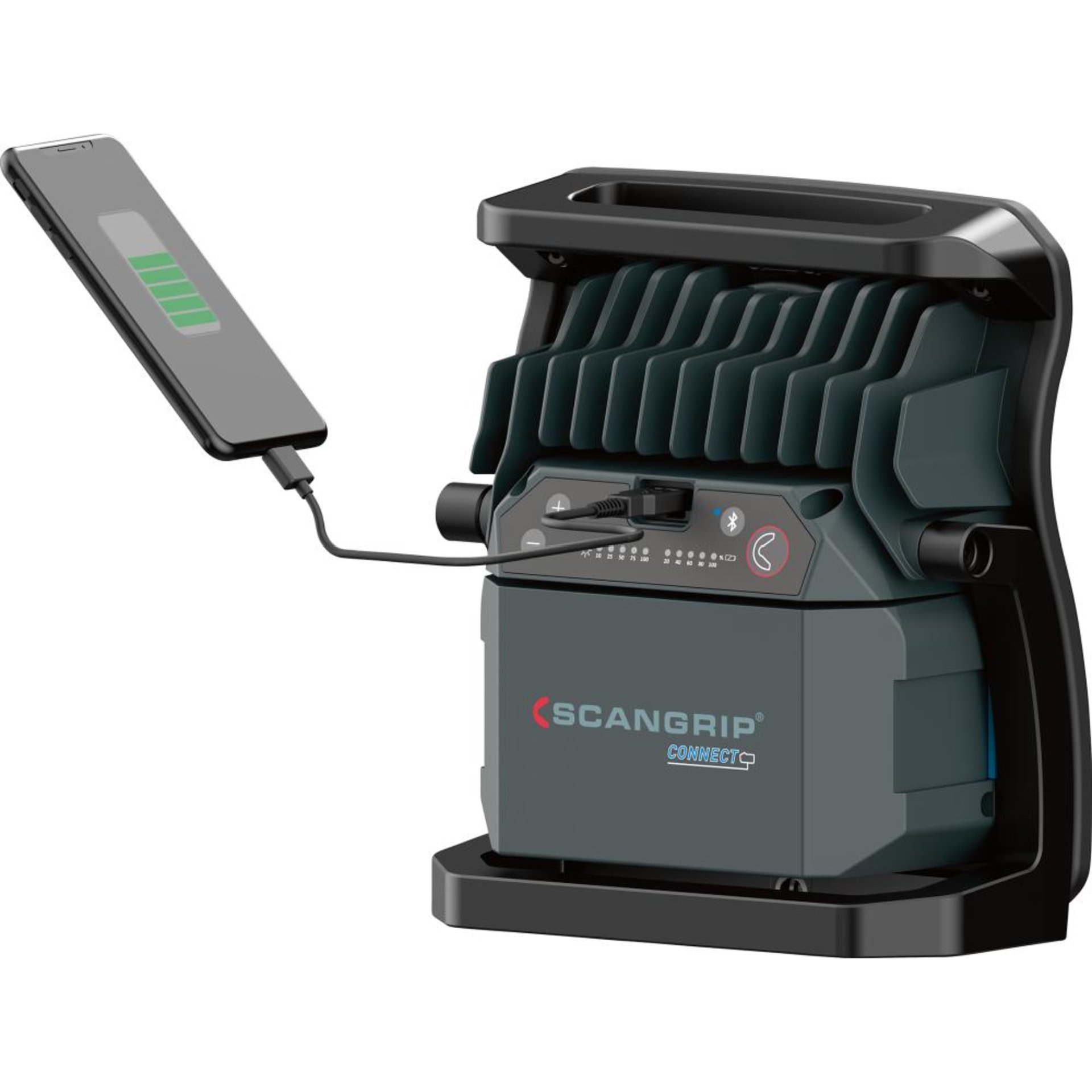 Akku-Arbeitsleuchte NOVA 4 CONNECT 400-4000Lumen ohne Akku SCANGRIP