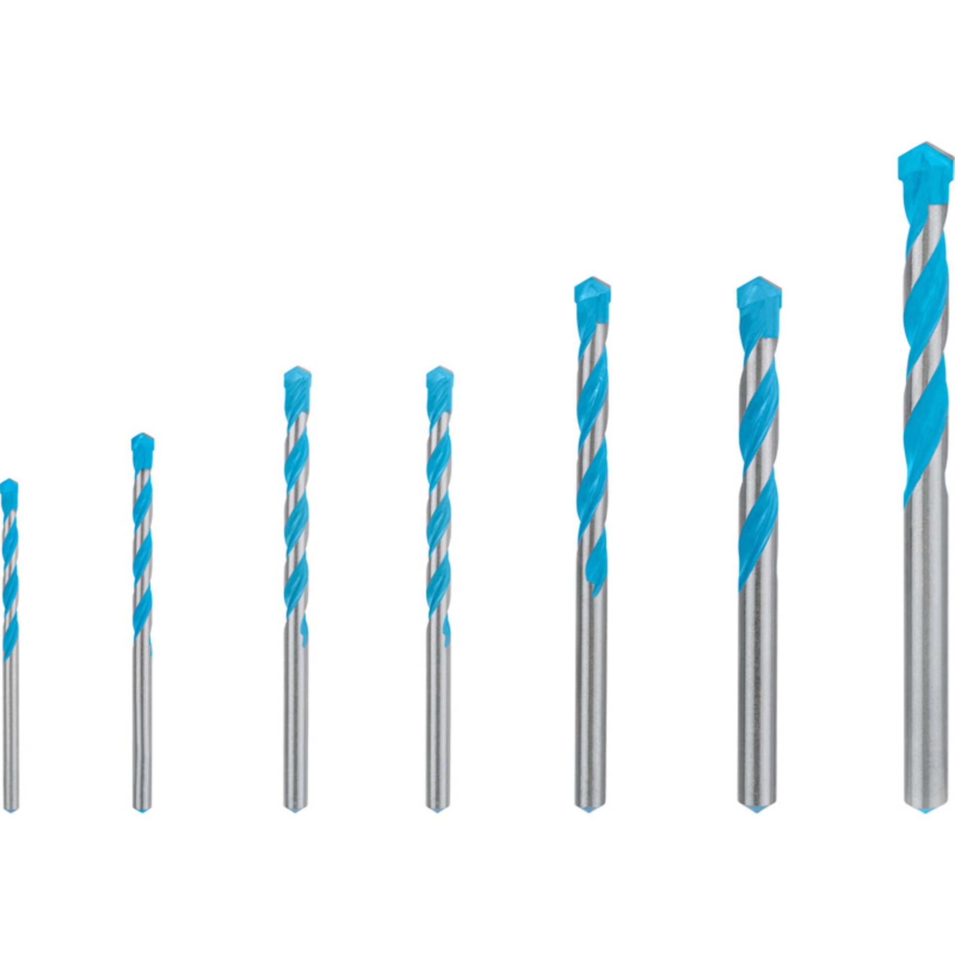 EXPERT MultiConstruction CYL-9 Bohrer-Set 4/5/6/6/8/10/12 mm, 7-tlg.