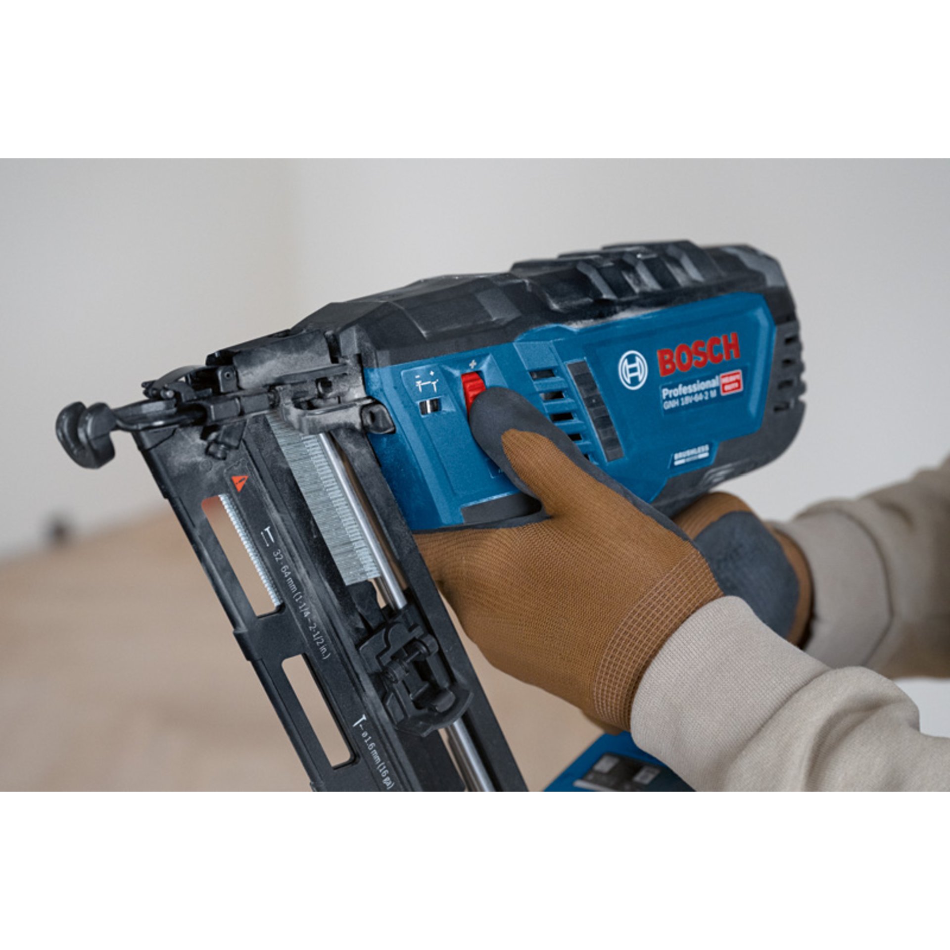 Akku-Holznagler GNH 18V-64-2 M in L-BOXX