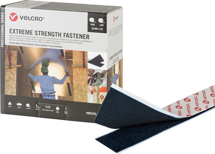 VELCRO Extreme Str. Fast 50mmx5m schw