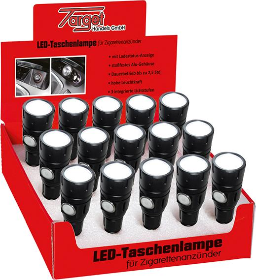 LED-Taschenlampe aufladbar, 12 V