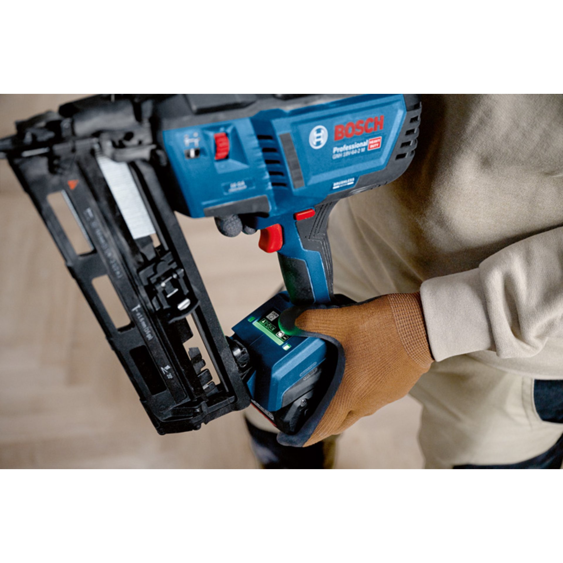 Akku-Holznagler GNH 18V-64-2 M in L-BOXX