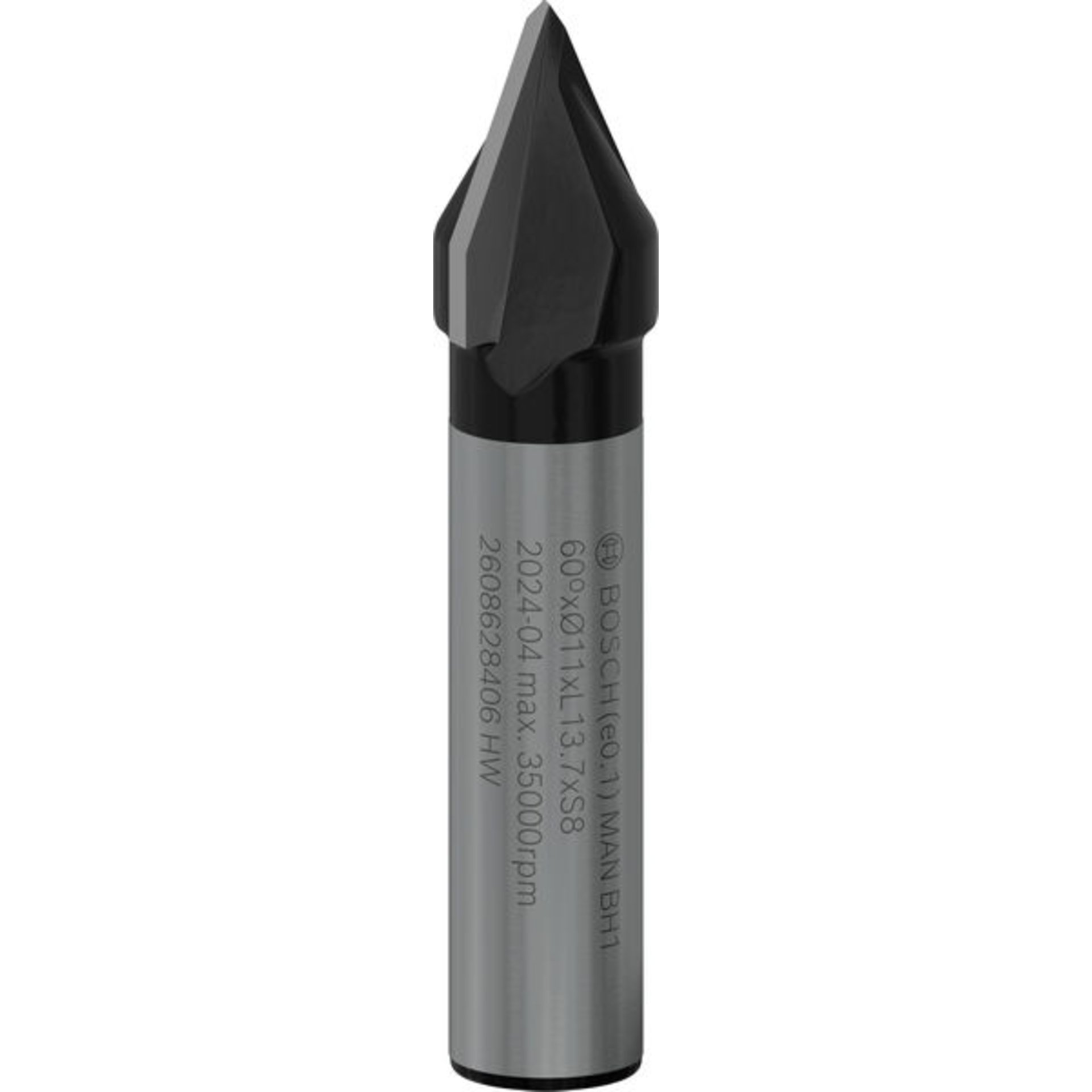 PRO V-Nutfräser, 60° x Ø 11, Schaft 8 mm