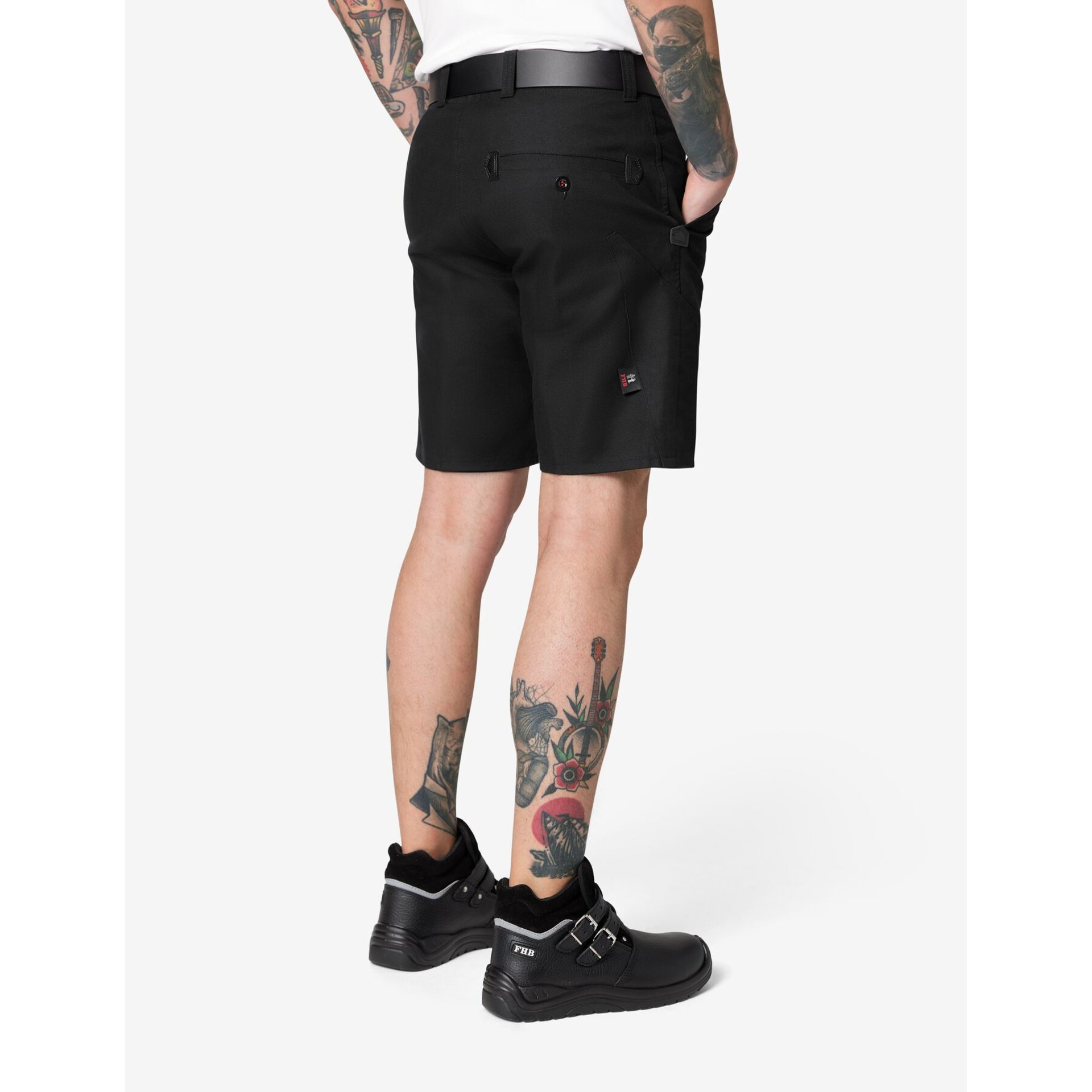 WIM Zunft-Shorts Rips-Moleskin schwarz 42