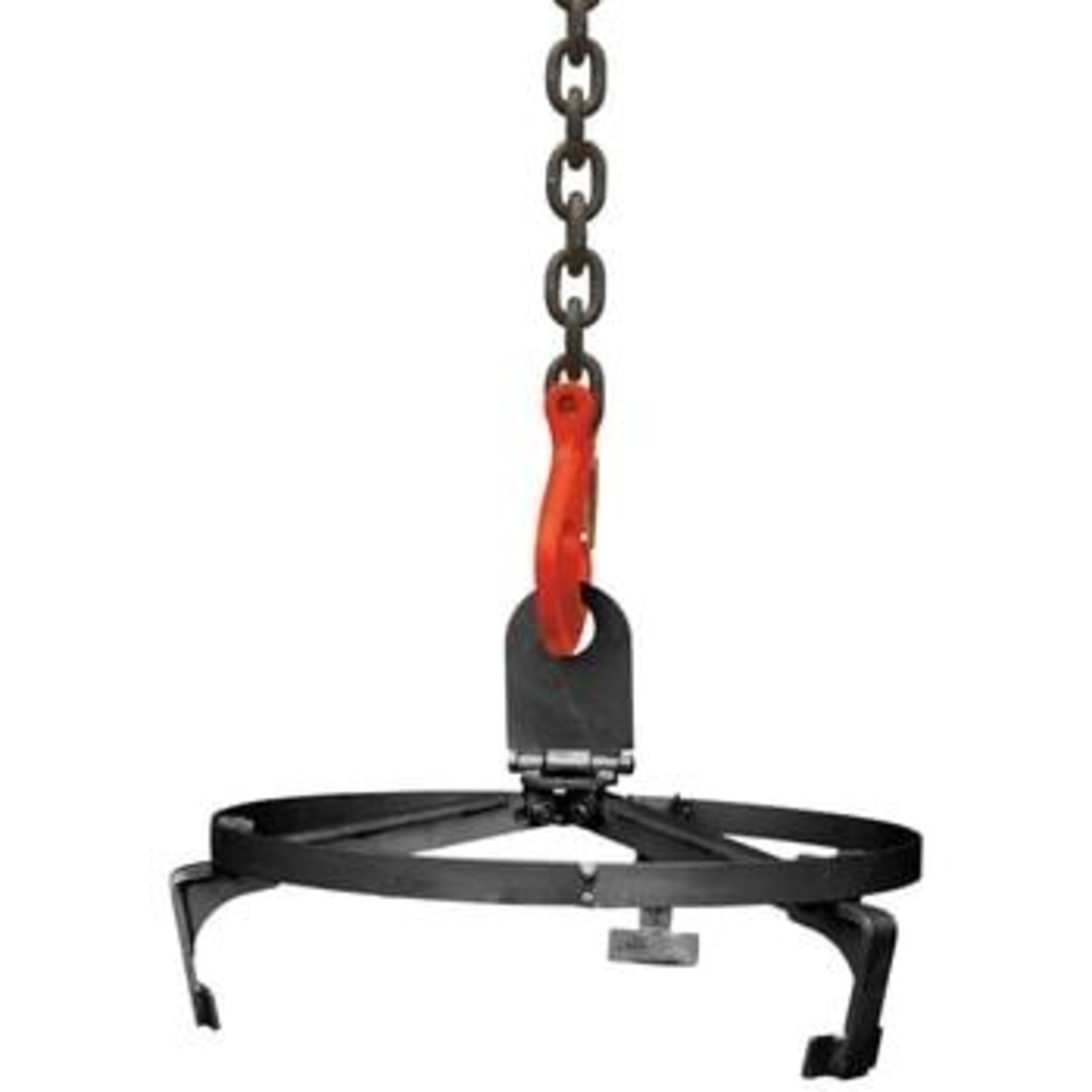 Fasstraverse für Kran 1 x Fass Tragkraft 300kg anthrazitgrau RAL 7016