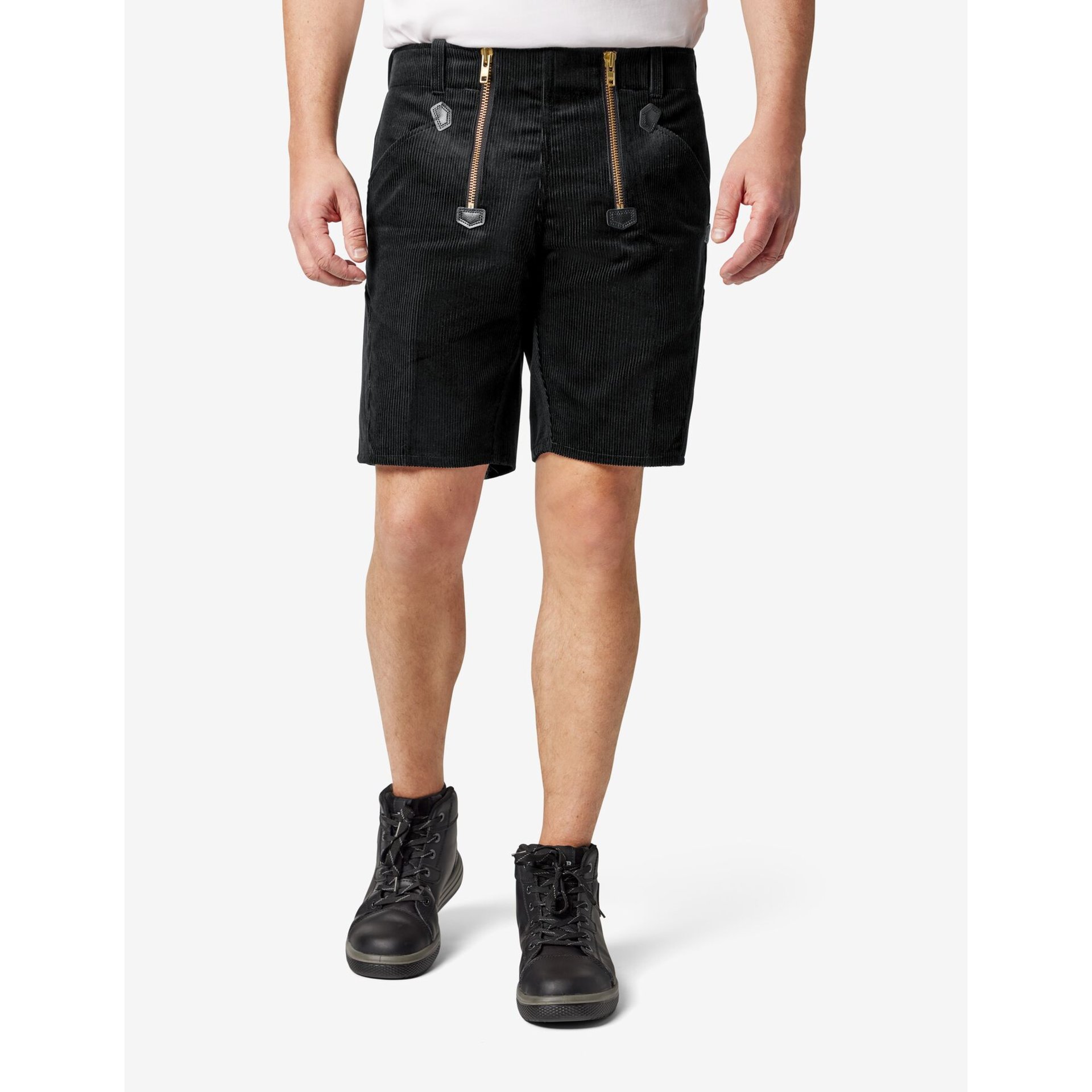 HANS Zunft-Shorts Genuacord schwarz 60