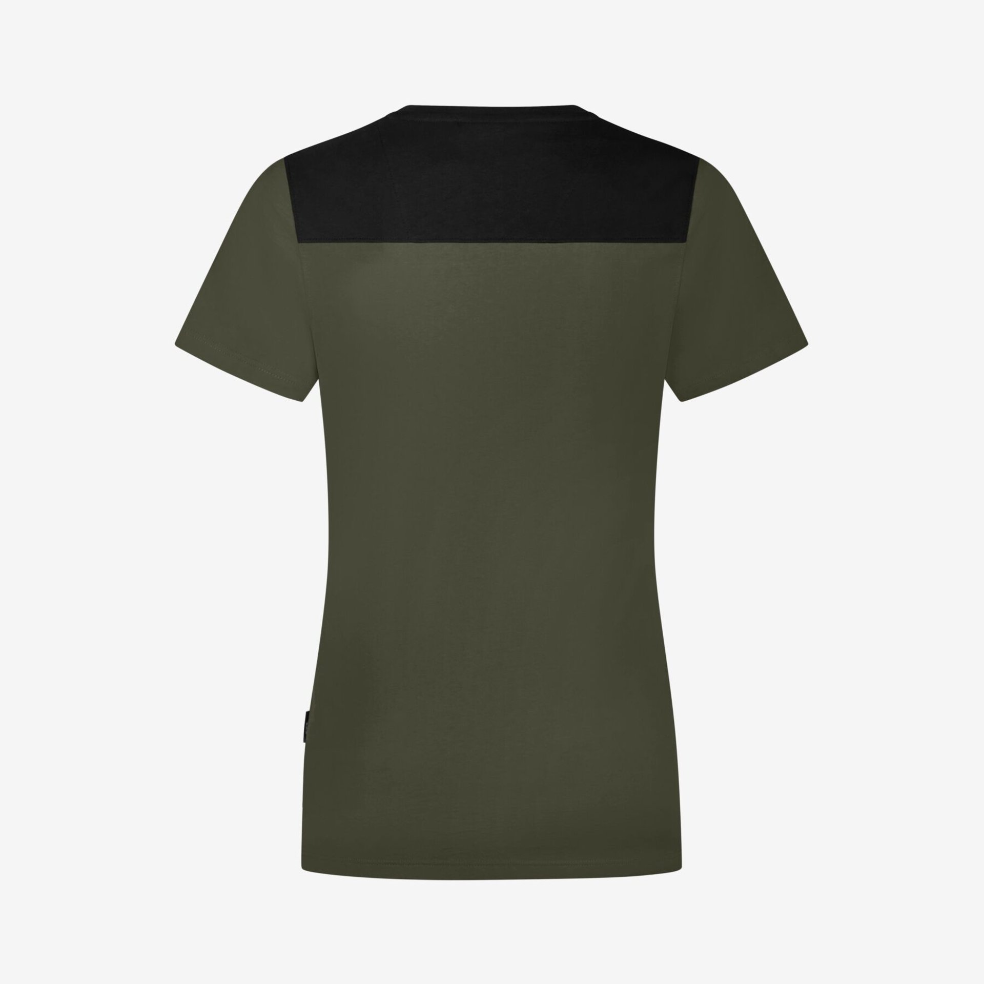KIRA T-Shirt Damen oliv-schwarz M
