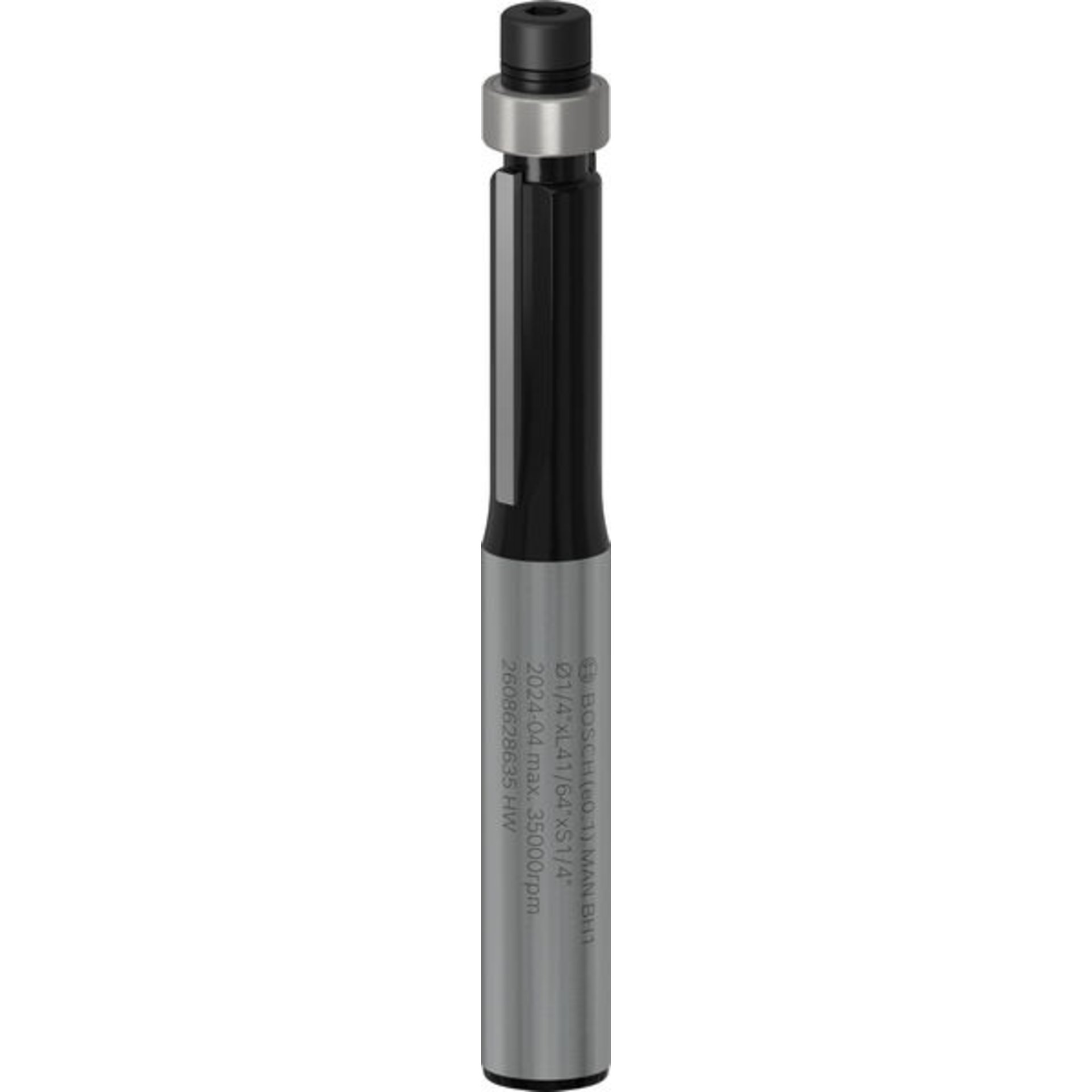 PRO Bündigfräser mit untenlieg. Führungskugellager, Ø 1/4"xL 21/32", Schaft 1/4"