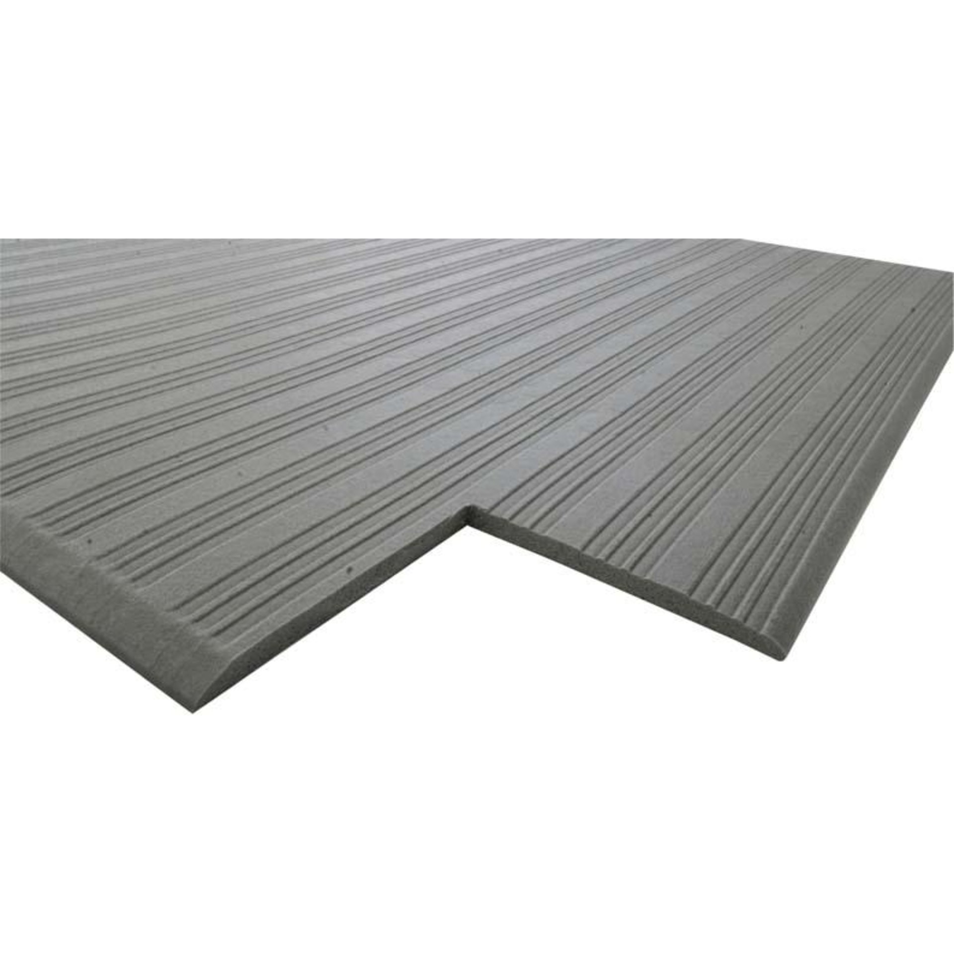 Anti-Ermüdungsmatte Orthomat Ribbed B60xL90 cm grau