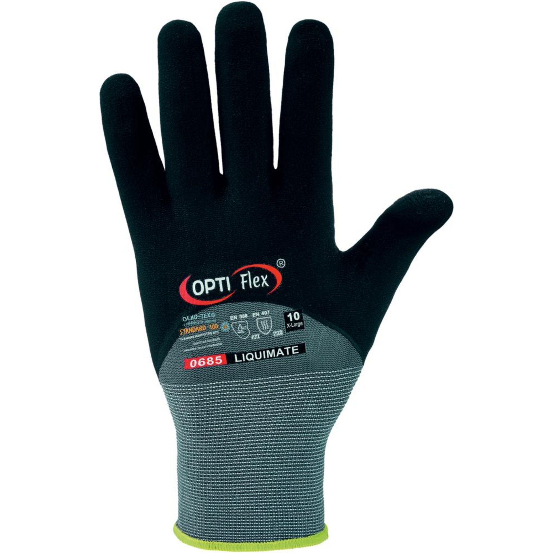 Handschuh Liquimate, Nitril, Gr.8