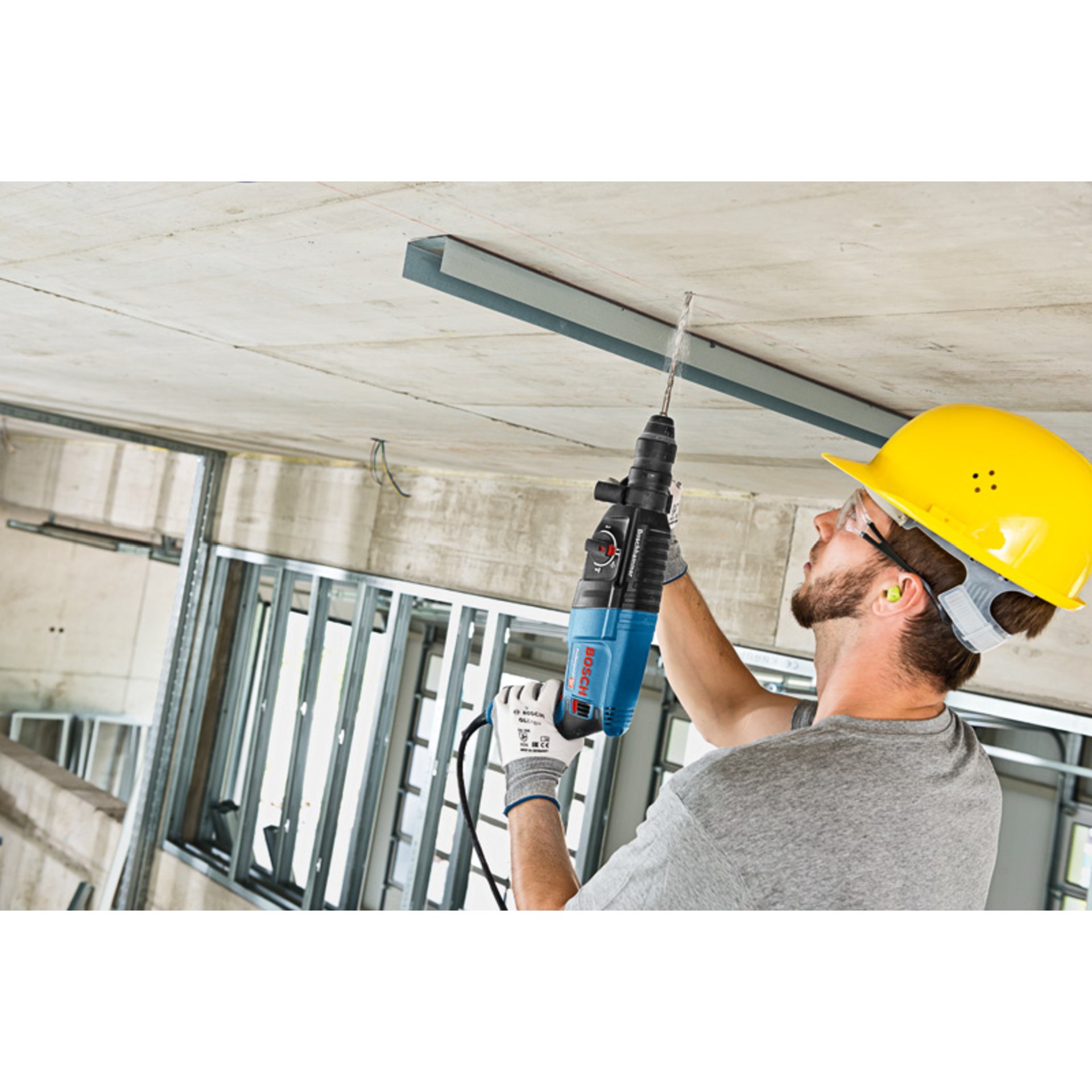 Bohrhammer mit SDS plus GBH 2-26 F, Handwerkerkoffer