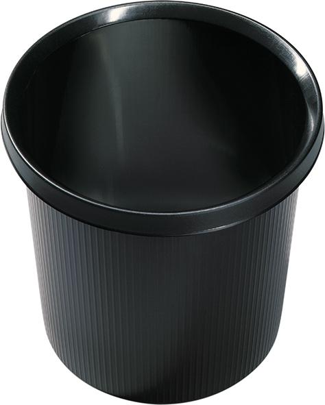 Papierkorb 18 l 320 mm schwarz