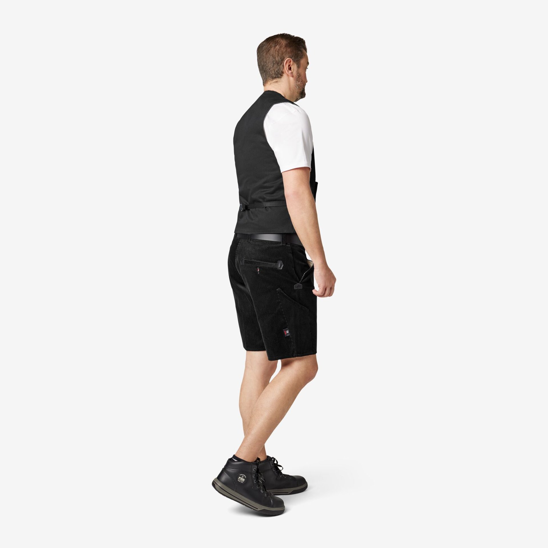 HANS Zunft-Shorts Genuacord schwarz 60
