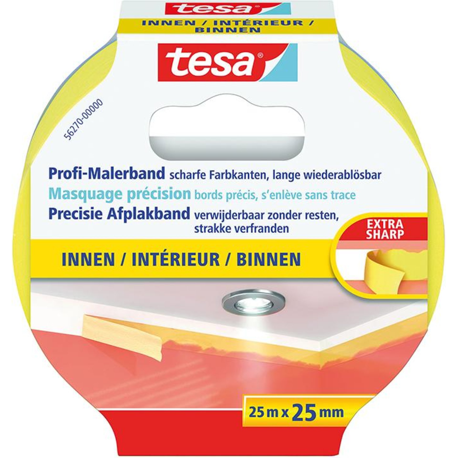 tesakrepp Indoor 25m x 38mm 56271