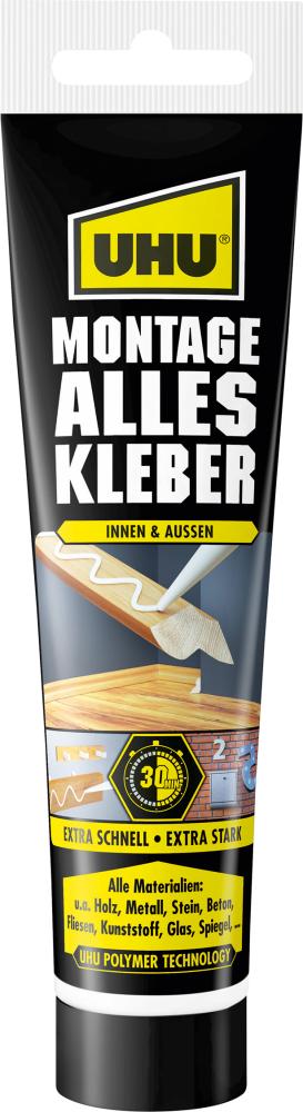 UHU MONTAGE ALLESKLEBER 165g