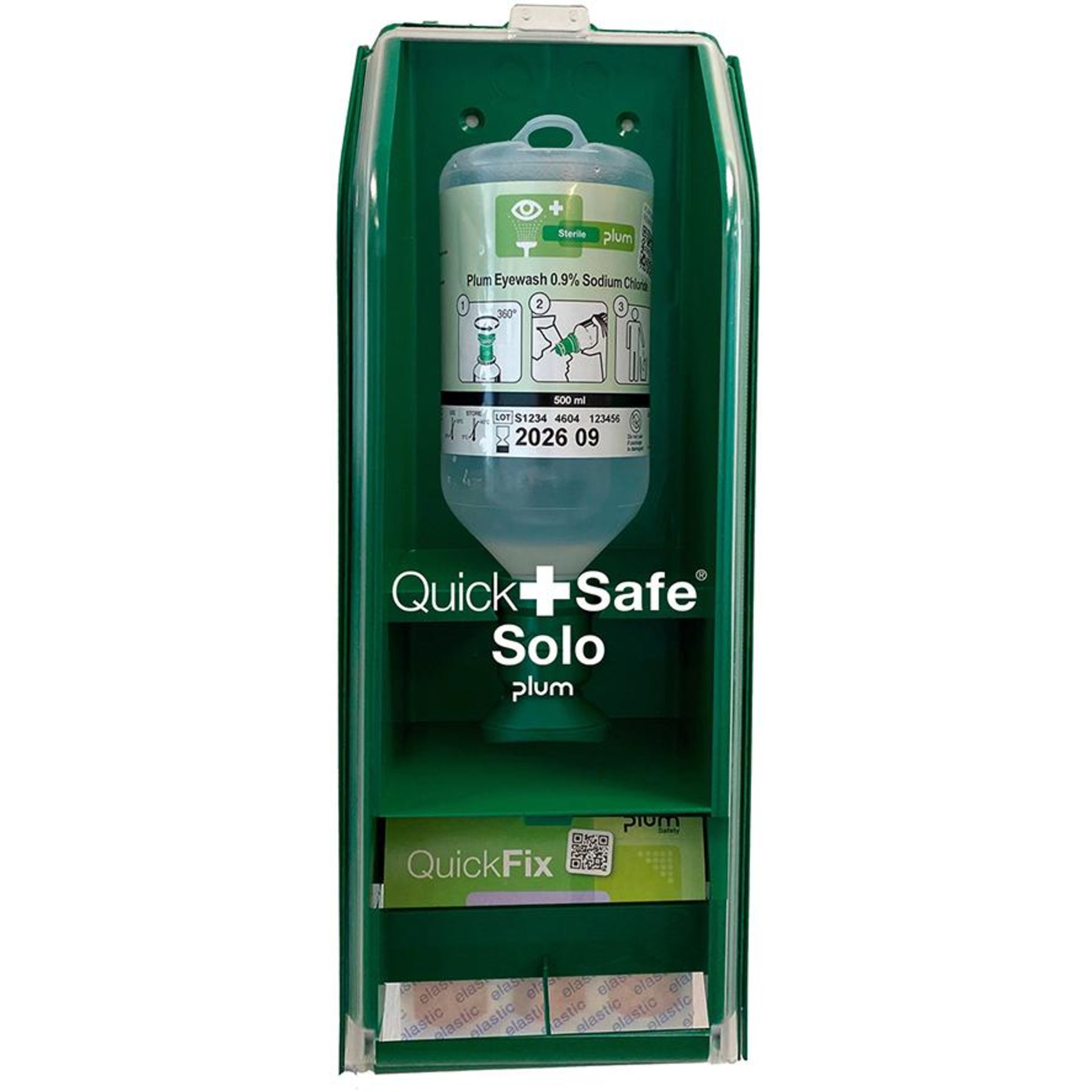 QuickSafe solo befüllt PLUM