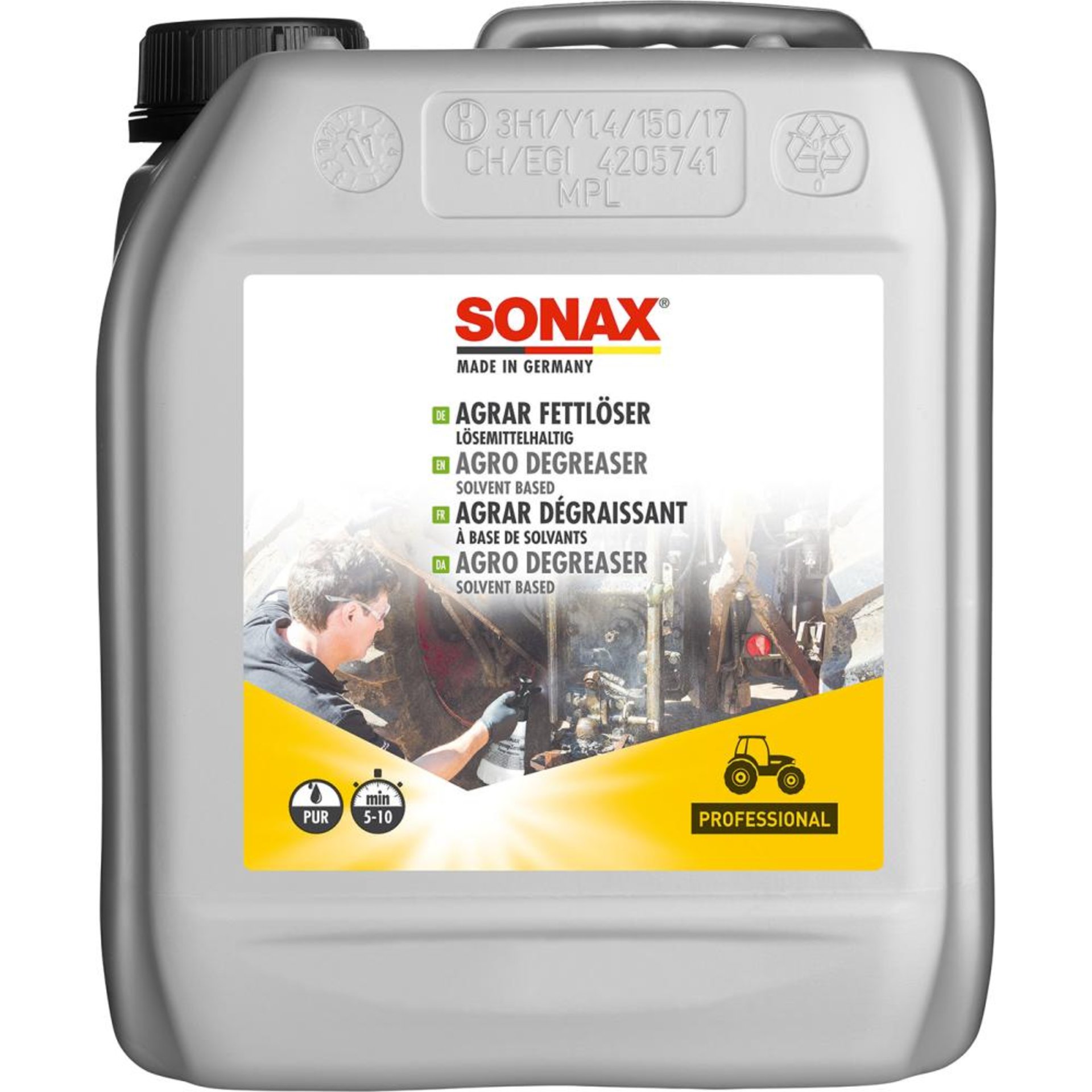 SONAX AGRAR Fettlöser lösemittelhaltig 5 l