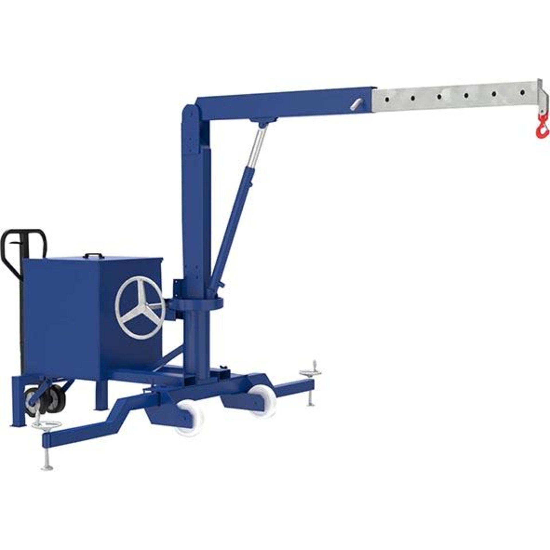 Werkstattdrehkran KR-F 100 DR, handverfahrbar