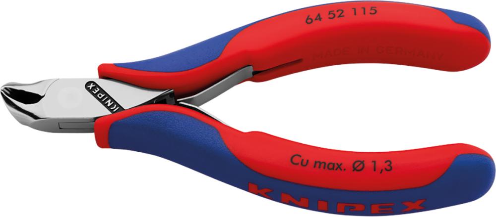 Knipex Vornschrägschneider Elektronik ohne Fase 115mm