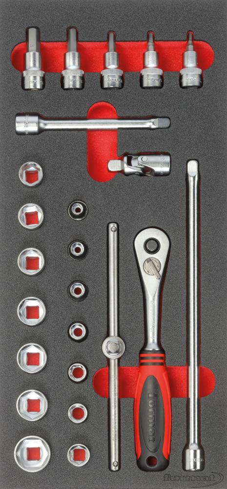 Format Werkzeugmodul 1/3 Steckschlüssel 3/8"
