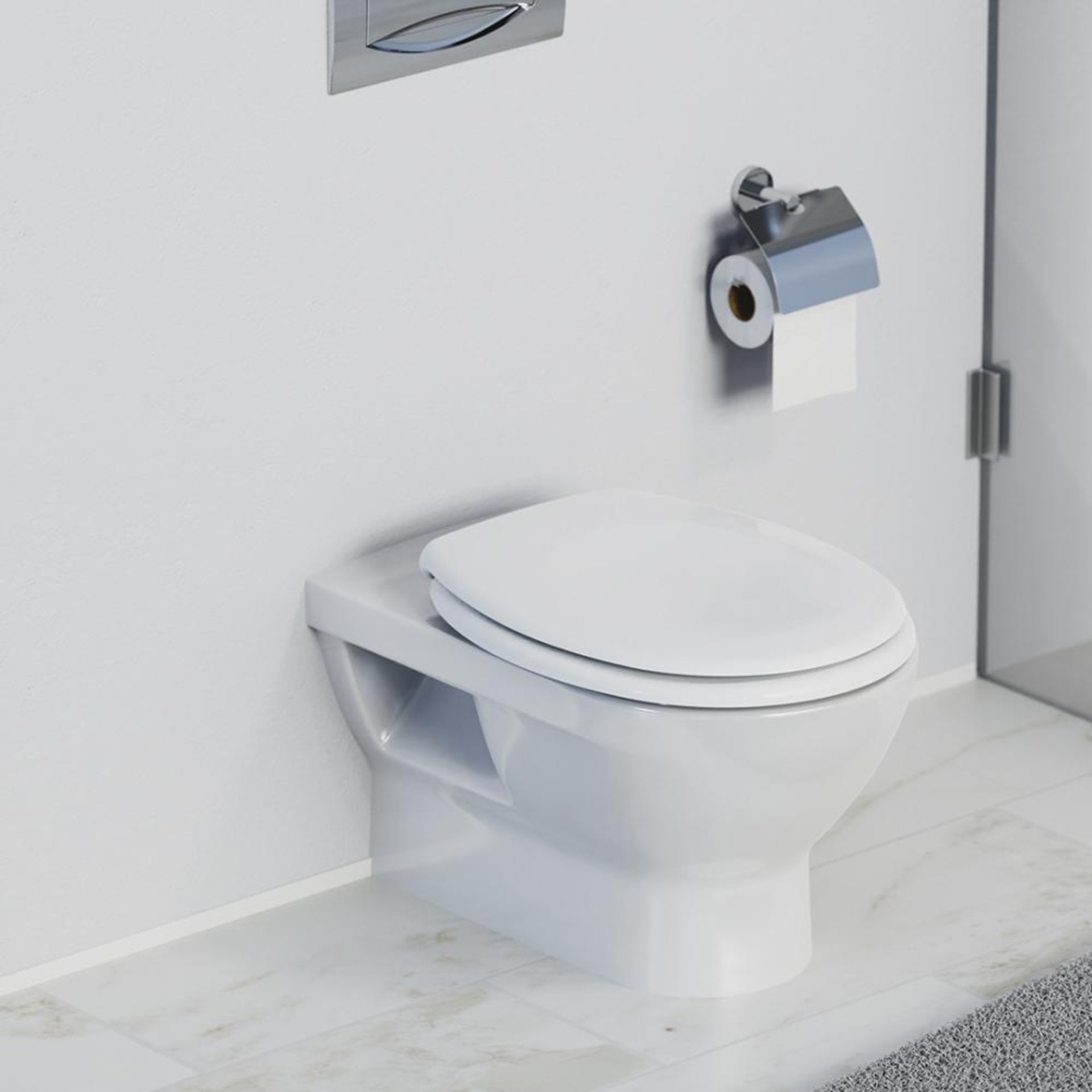 Duroplast WC-Sitz Weiß