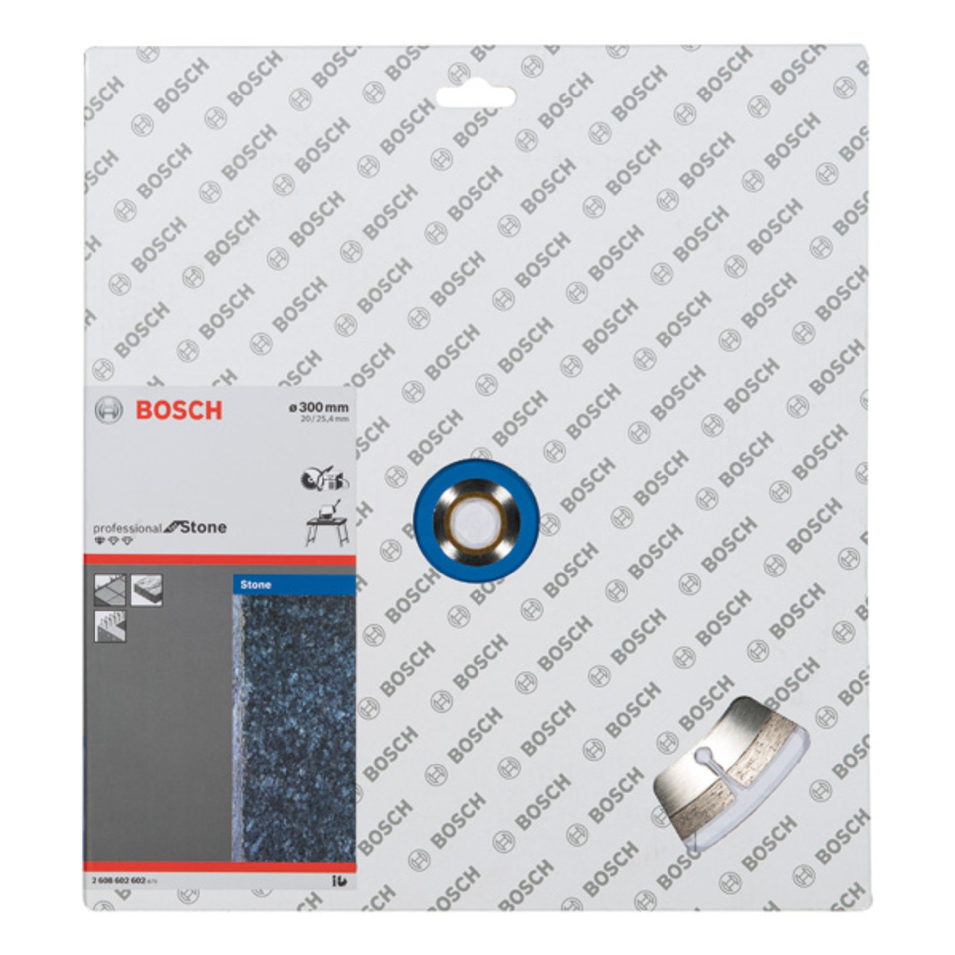 Diamanttrennscheibe Standard for Stone, 300 x 20,00/25,40 x 3,1 x 10 mm