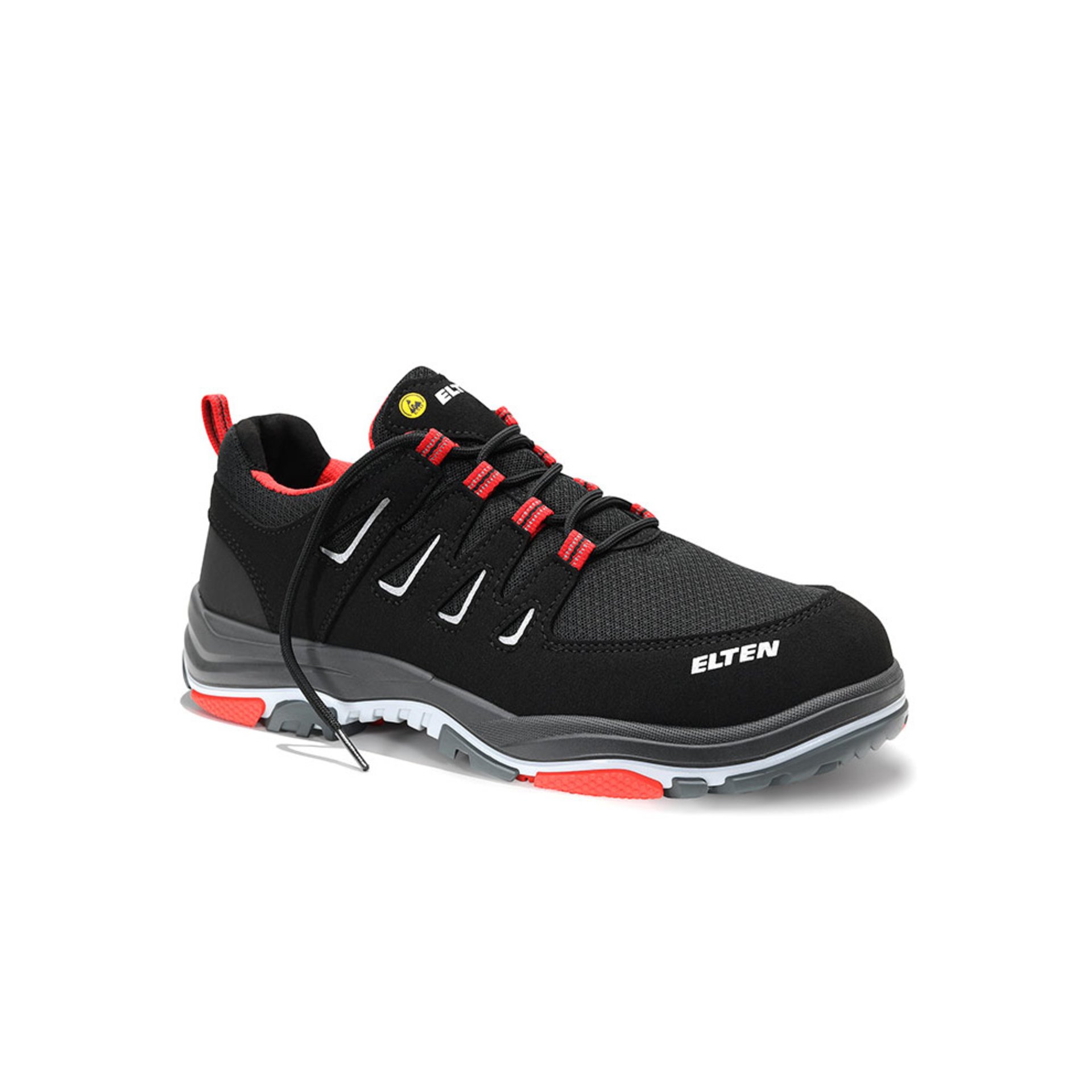 Sicherheitshalbschuh WILLIAM red Low ESD S1P Typ 3, Gr. 43