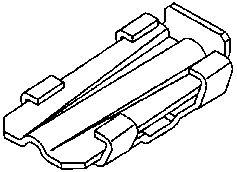Keilverbinder 619001 feuerverzinkt Keilverbinder 619001 feuerverzinkt
