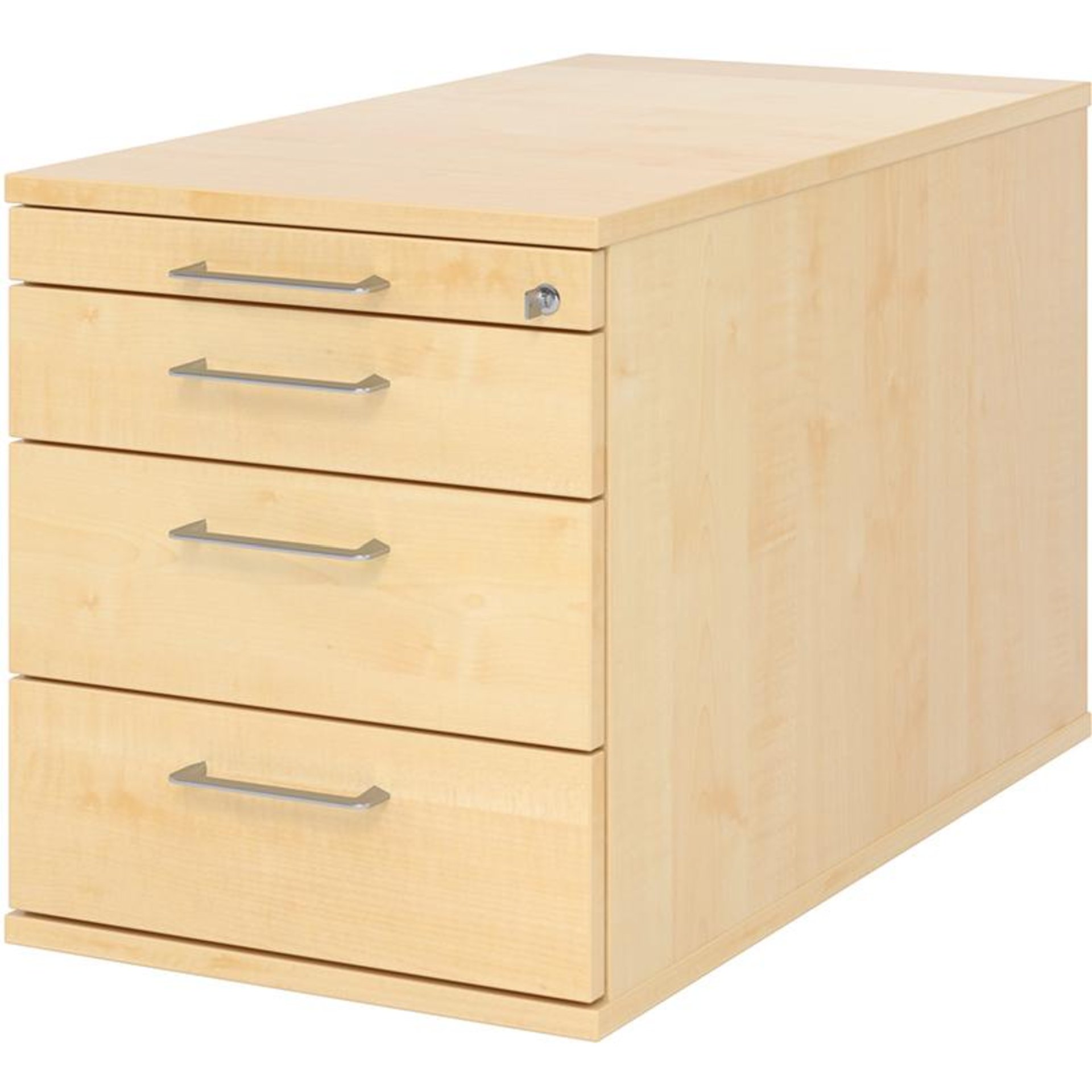 Rollcontainer, mit 3 Schubladen
