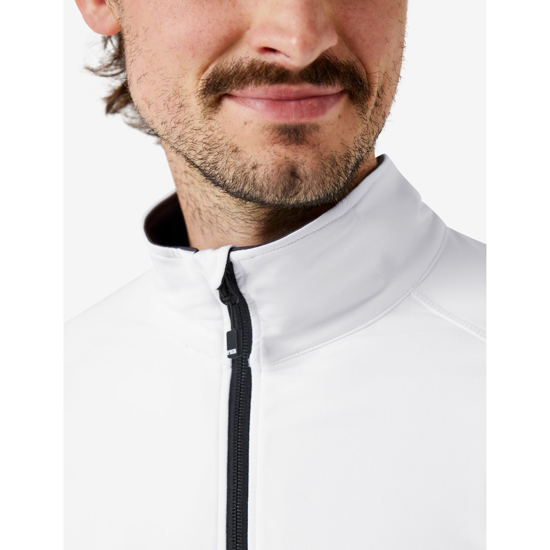 KUNO Jersey-Fleecejacke weiß M