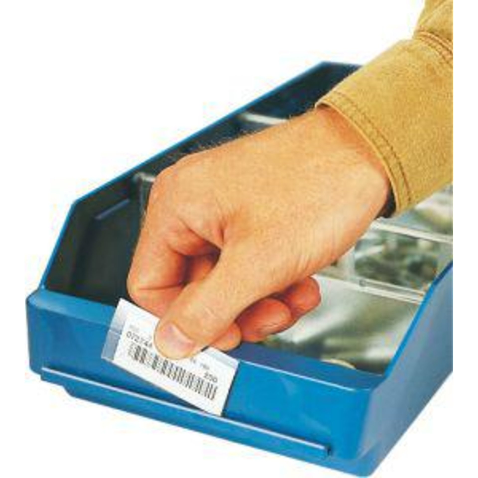 Kleinteilekasten Etikett/Halter
