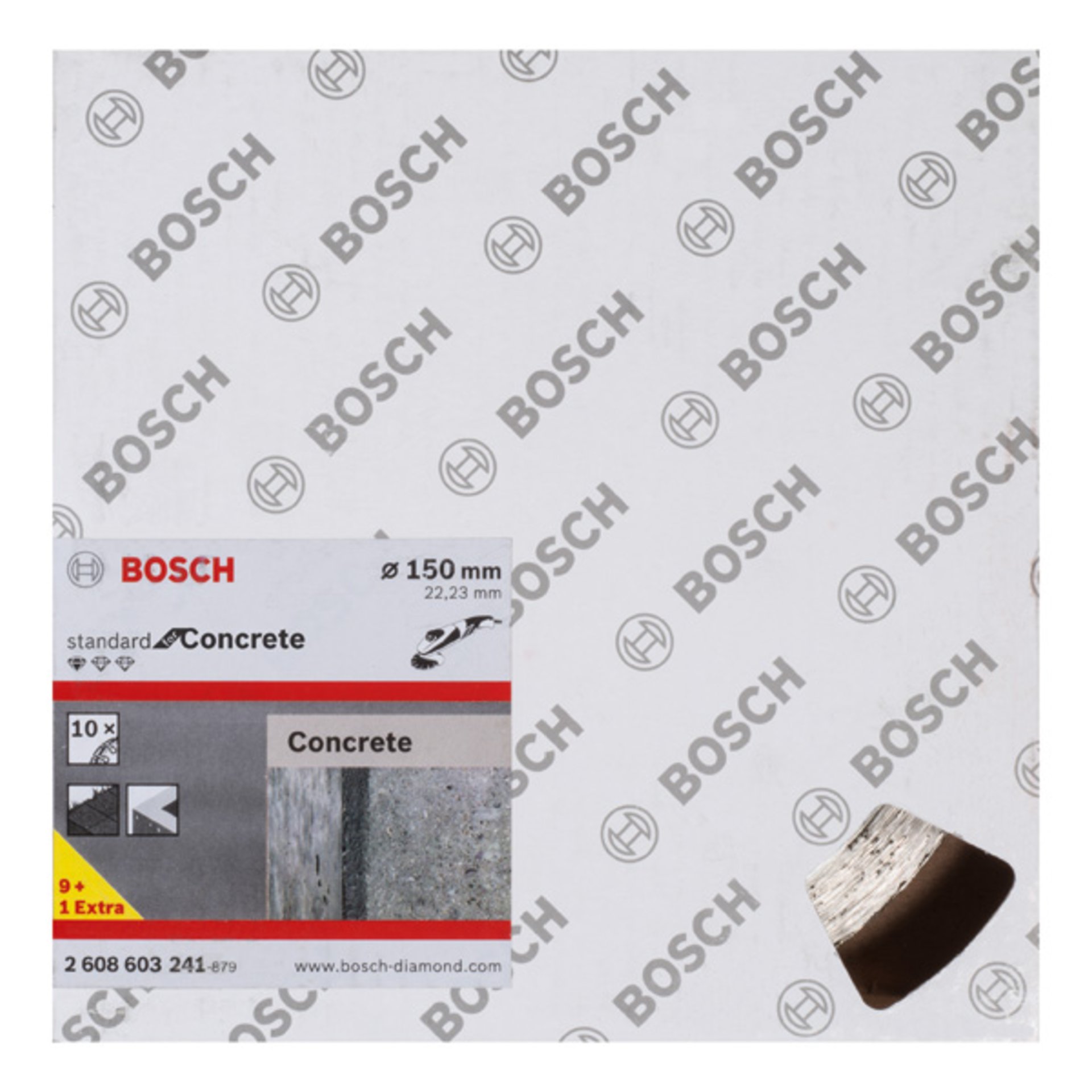 Diamanttrennscheibe Standard for Concrete, 150 x 22,23 x 2 x 10 mm, 10er-Pack