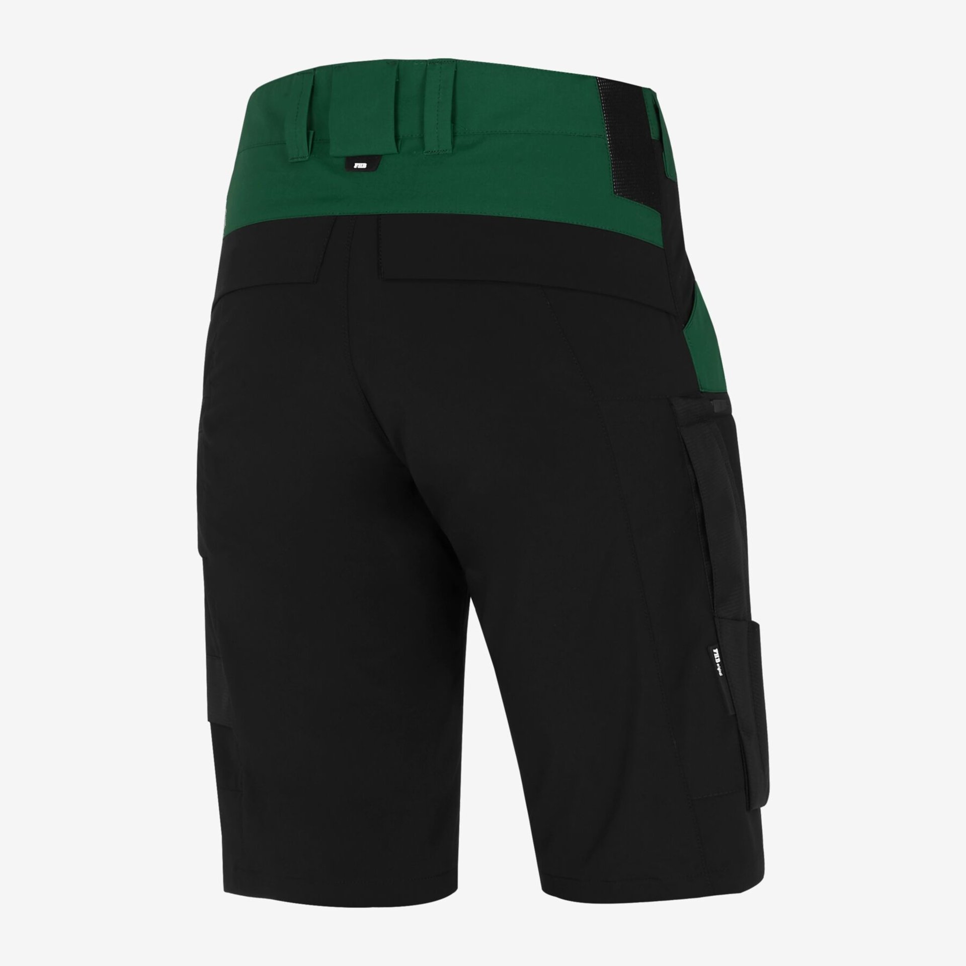 KIM Bermuda elastisch grün-schwarz 46