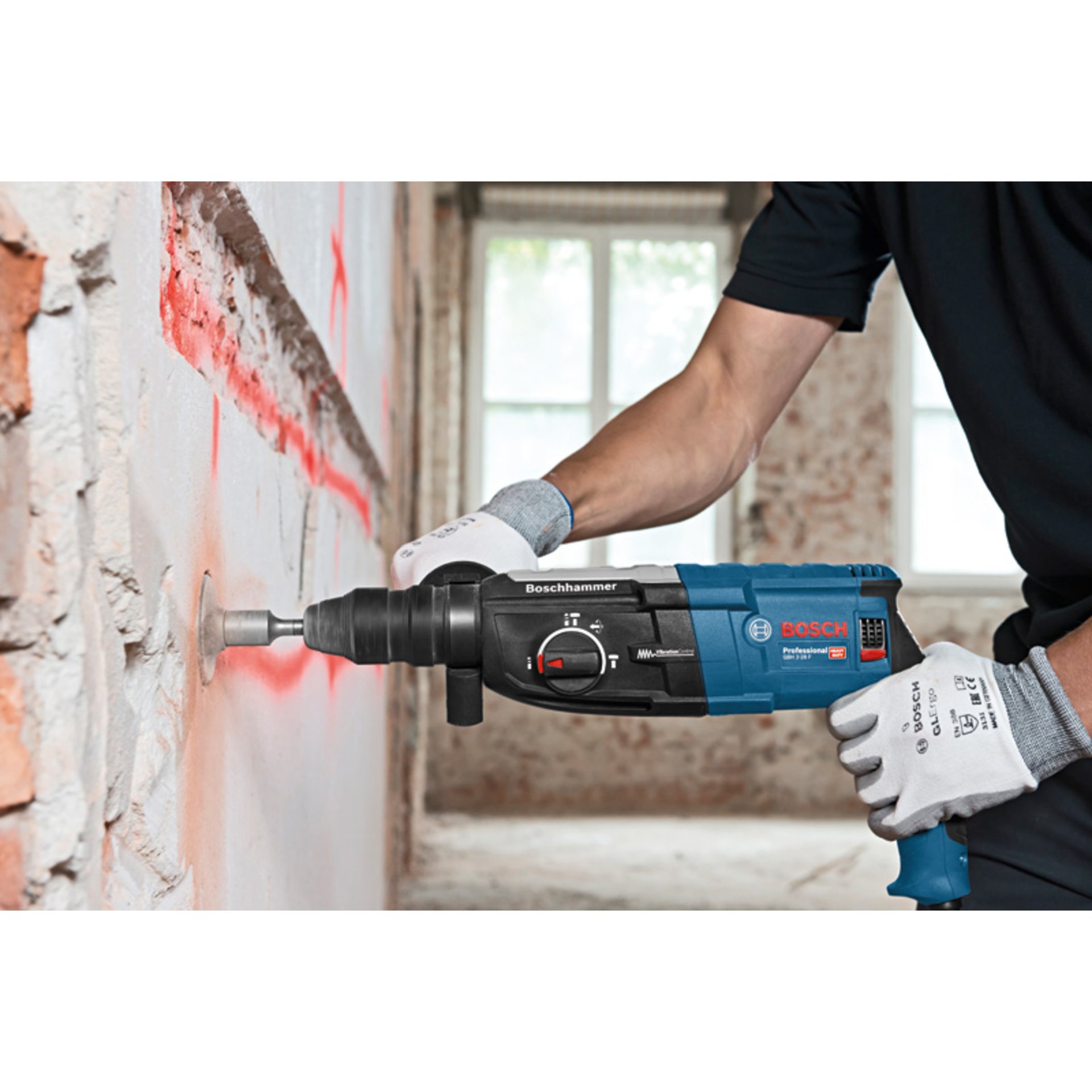 Bohrhammer mit SDS plus GBH 2-28 F im Handwerkerkoffer