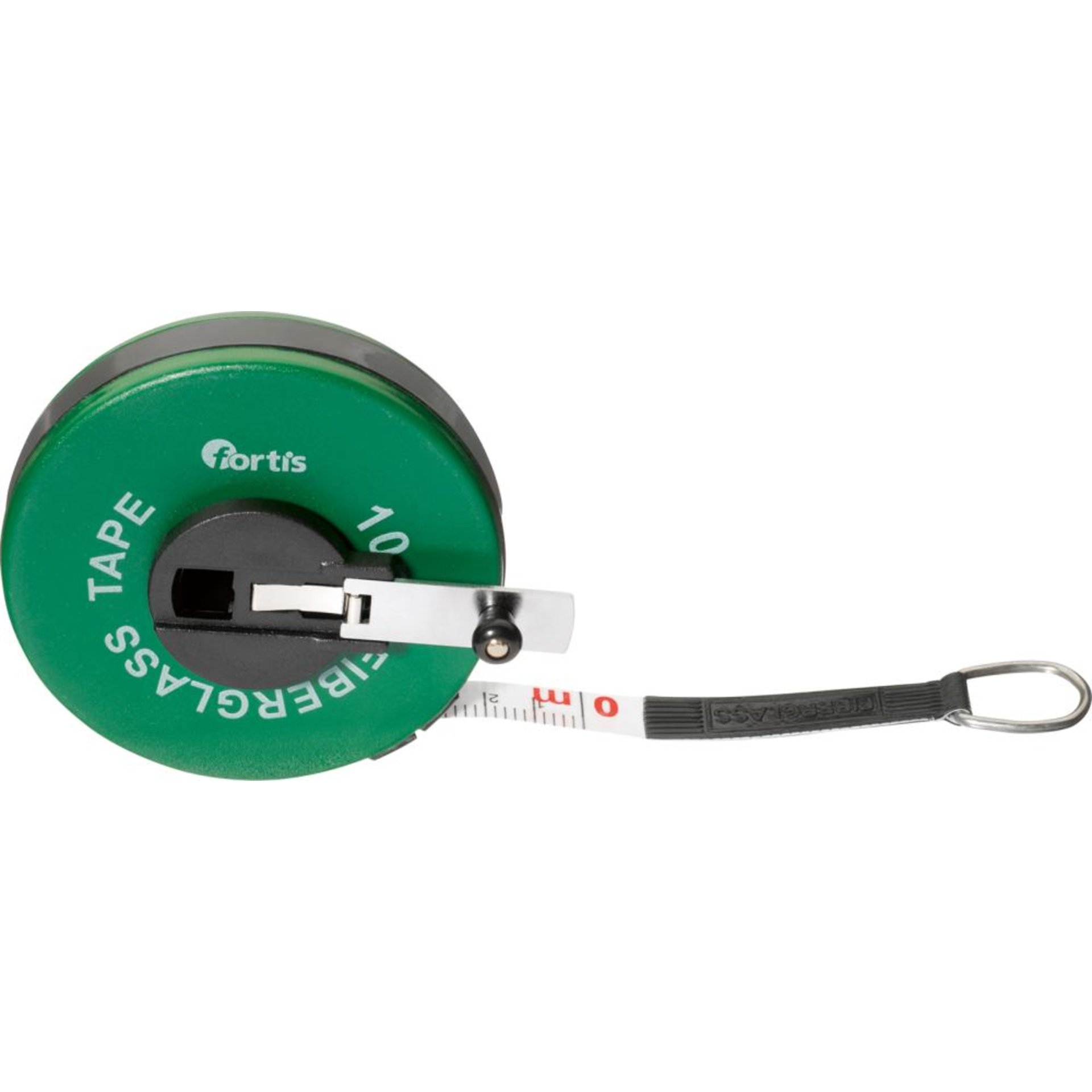 Kapselbandmaß Glasfaser 10mx15mm Maßanfang A FORTIS