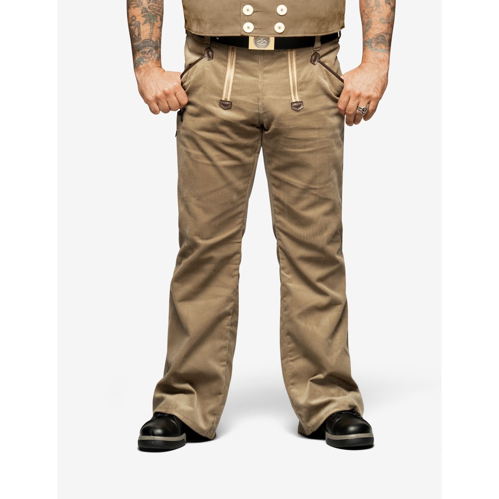 FALK Zunfthose Genuacord beige 88