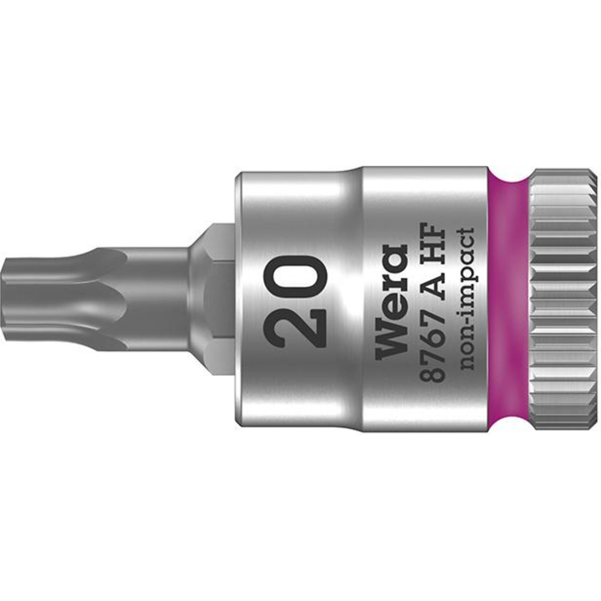 Schraubendrehereinsatz mit Haltefunktion 1/4" T20x28mm Wera