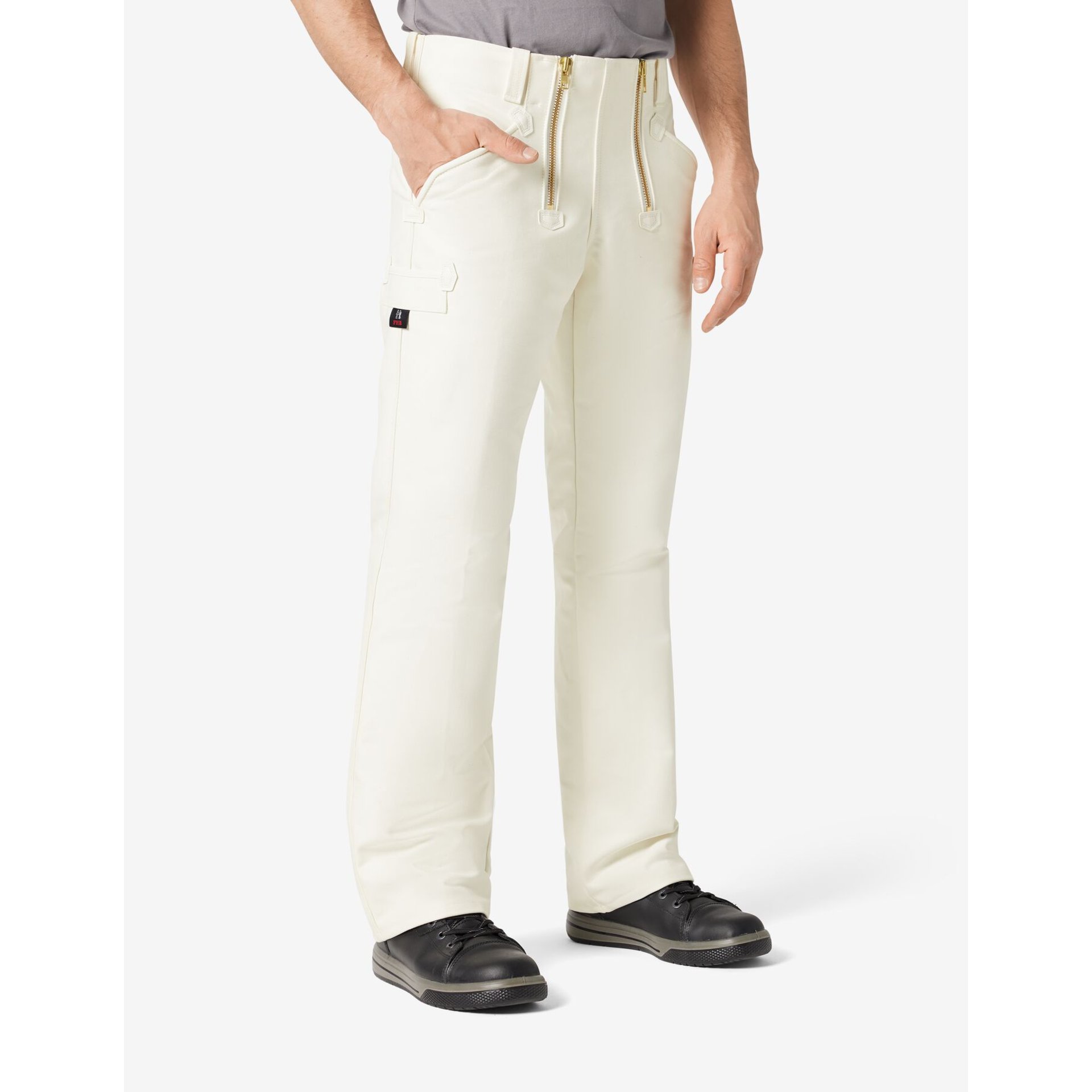 HUBERT Zunfthose Zwirn-Doppel-Pilot weiß 110