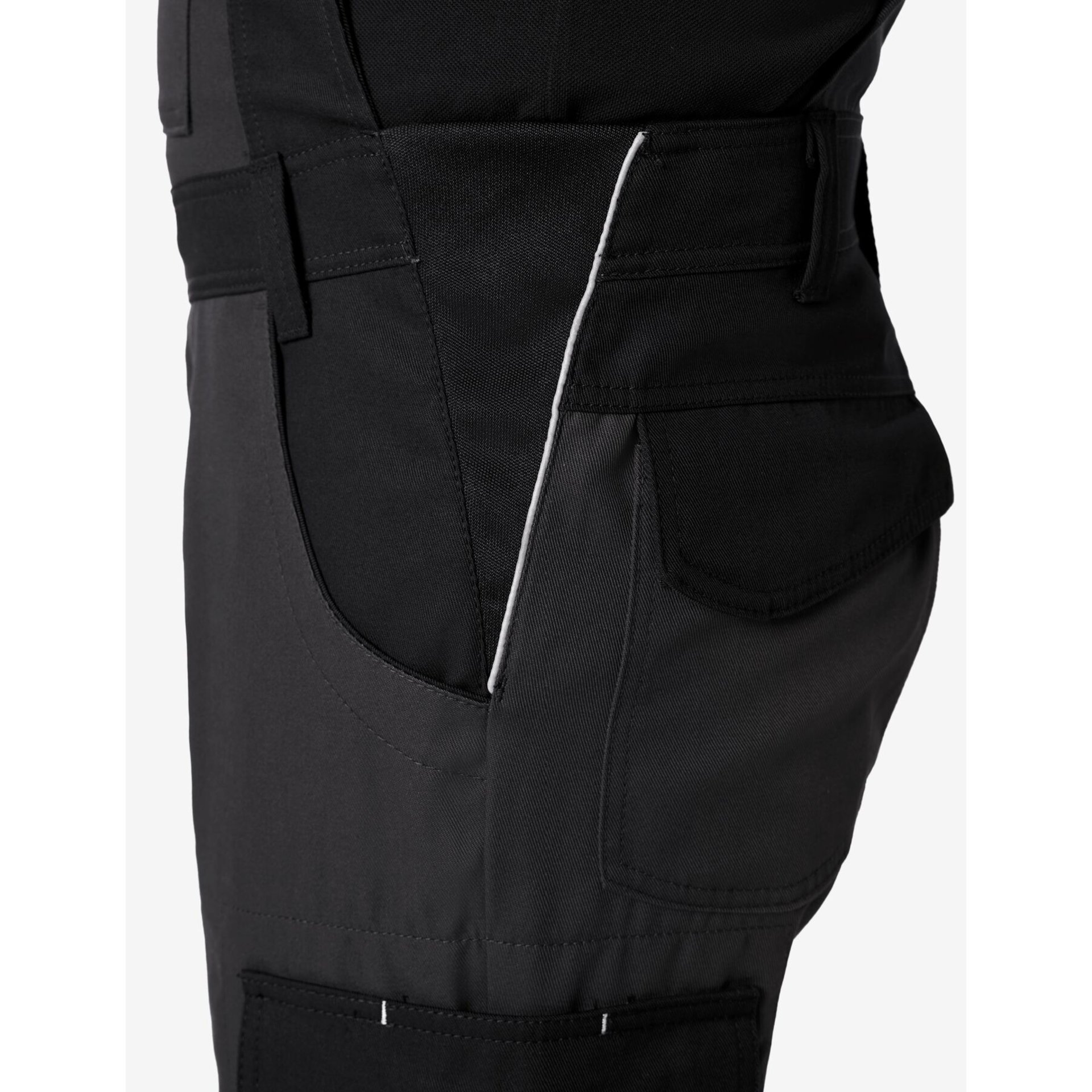 ECKHARD Latzhose anthrazit-schwarz 29
