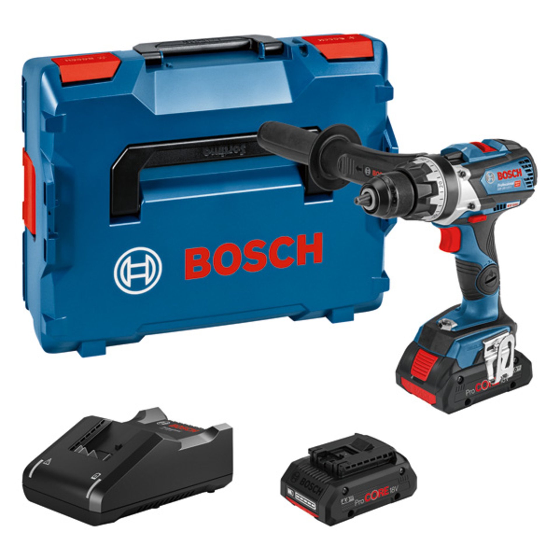 Akku-Bohrschrauber GSR 18V-110 C, 2 x Akku ProCORE18V 4.0Ah in L-BOXX
