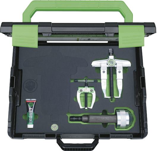 Kukko Kugellagerab- und Ausziehvorrichtung 11-teilig Kukko Kugellagerab- und Ausziehvorrichtung 11-teilig