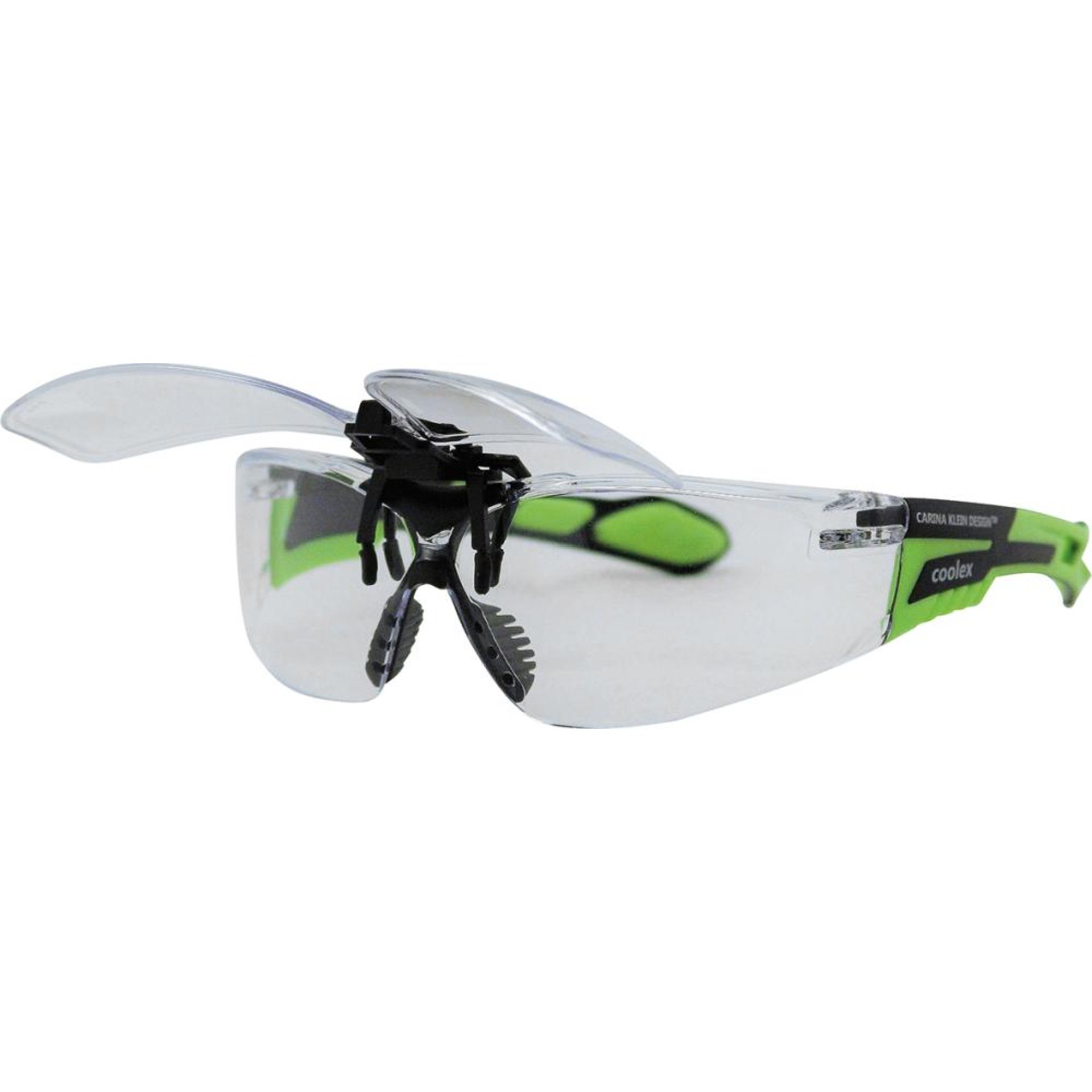 Vorsetz-Lesebrille mit Klemmhalter
