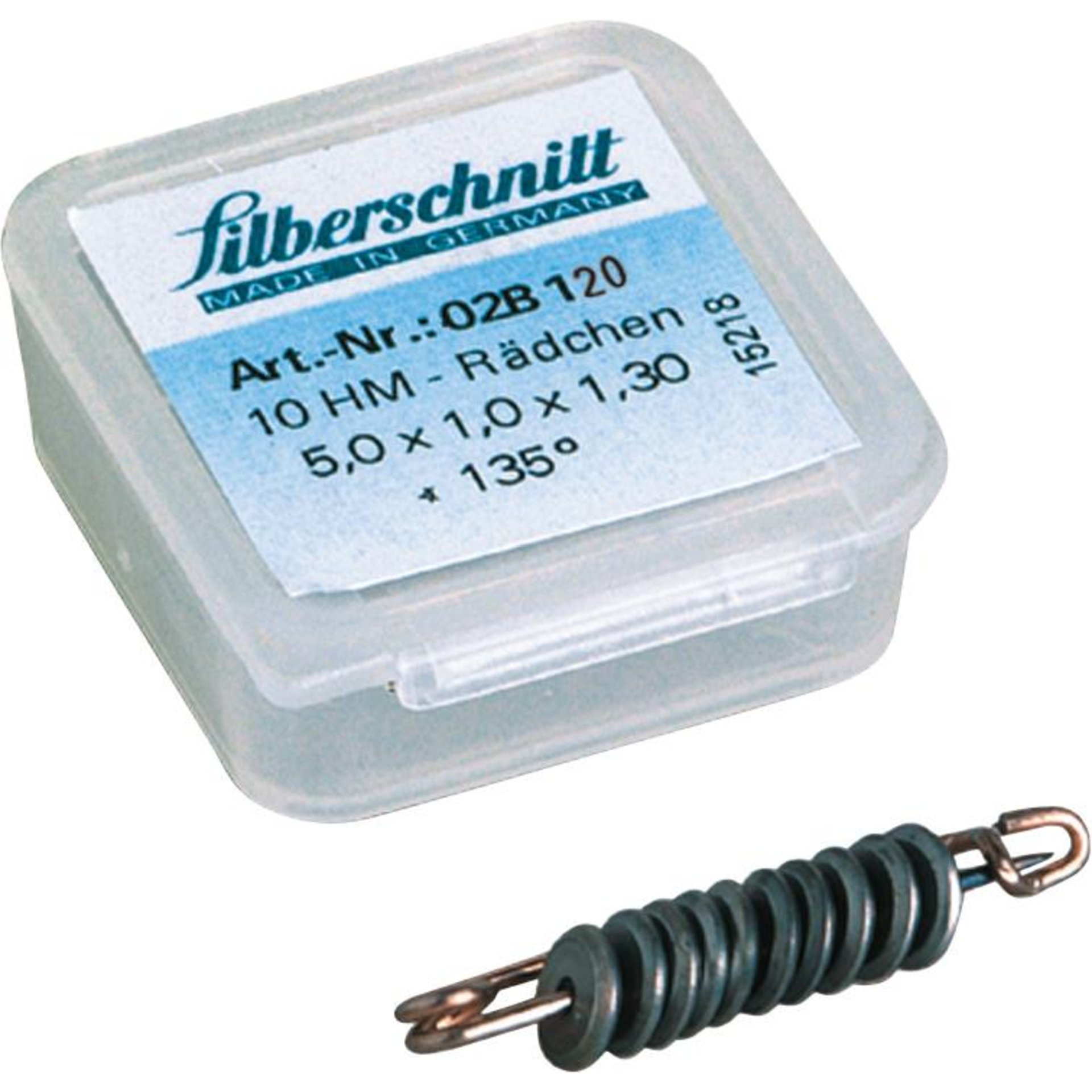 Schneidrädchen HM für Glasschneider 5mm Silberschnitt BOHLE