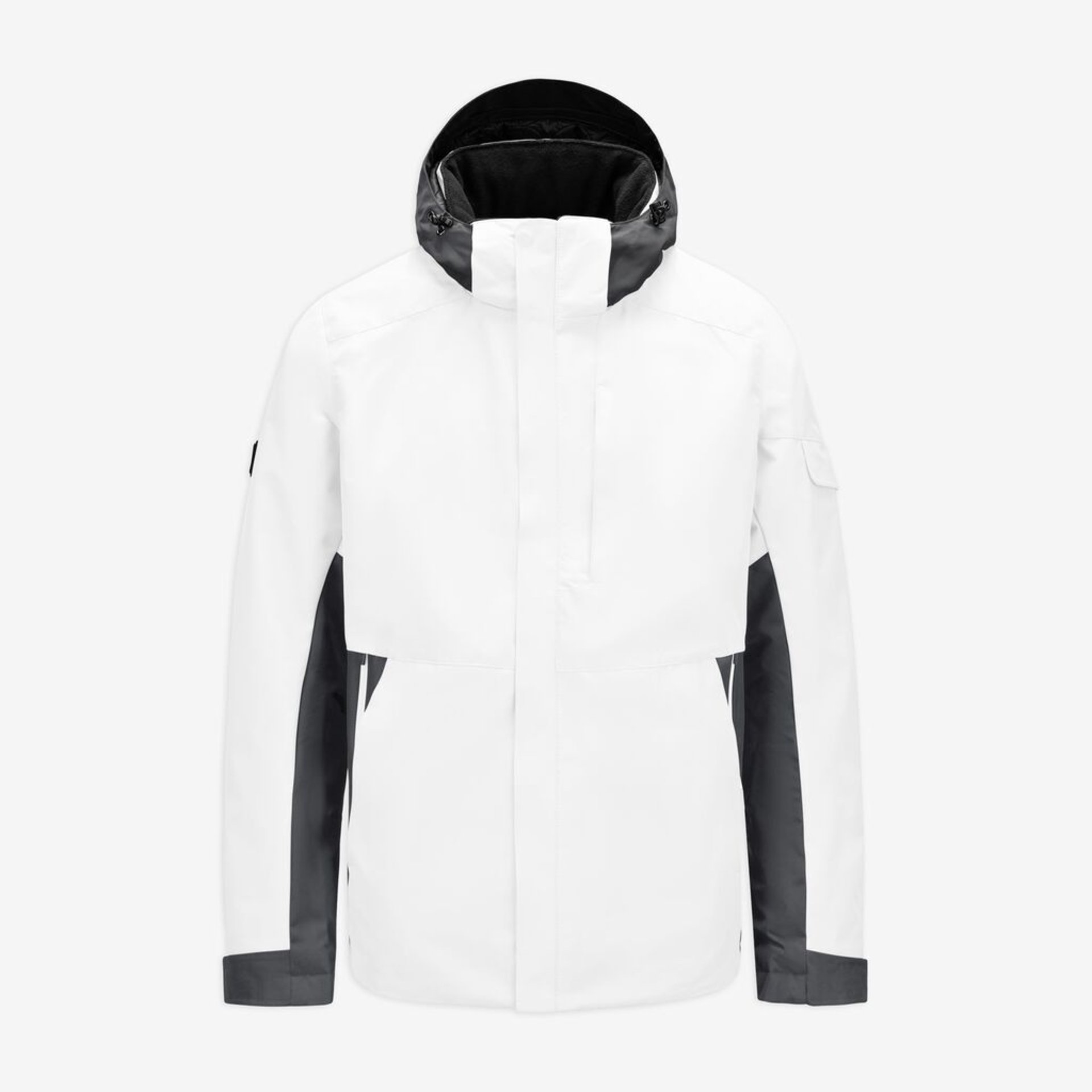 GEORG Arbeitsjacke Primaloft weiß-anthrazit M