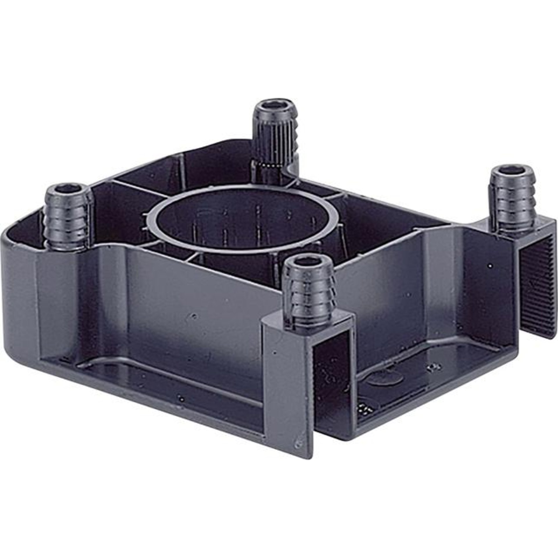 Gleiter f. Korrekt 4 Zapfn cremeweiss H 64 Hettich